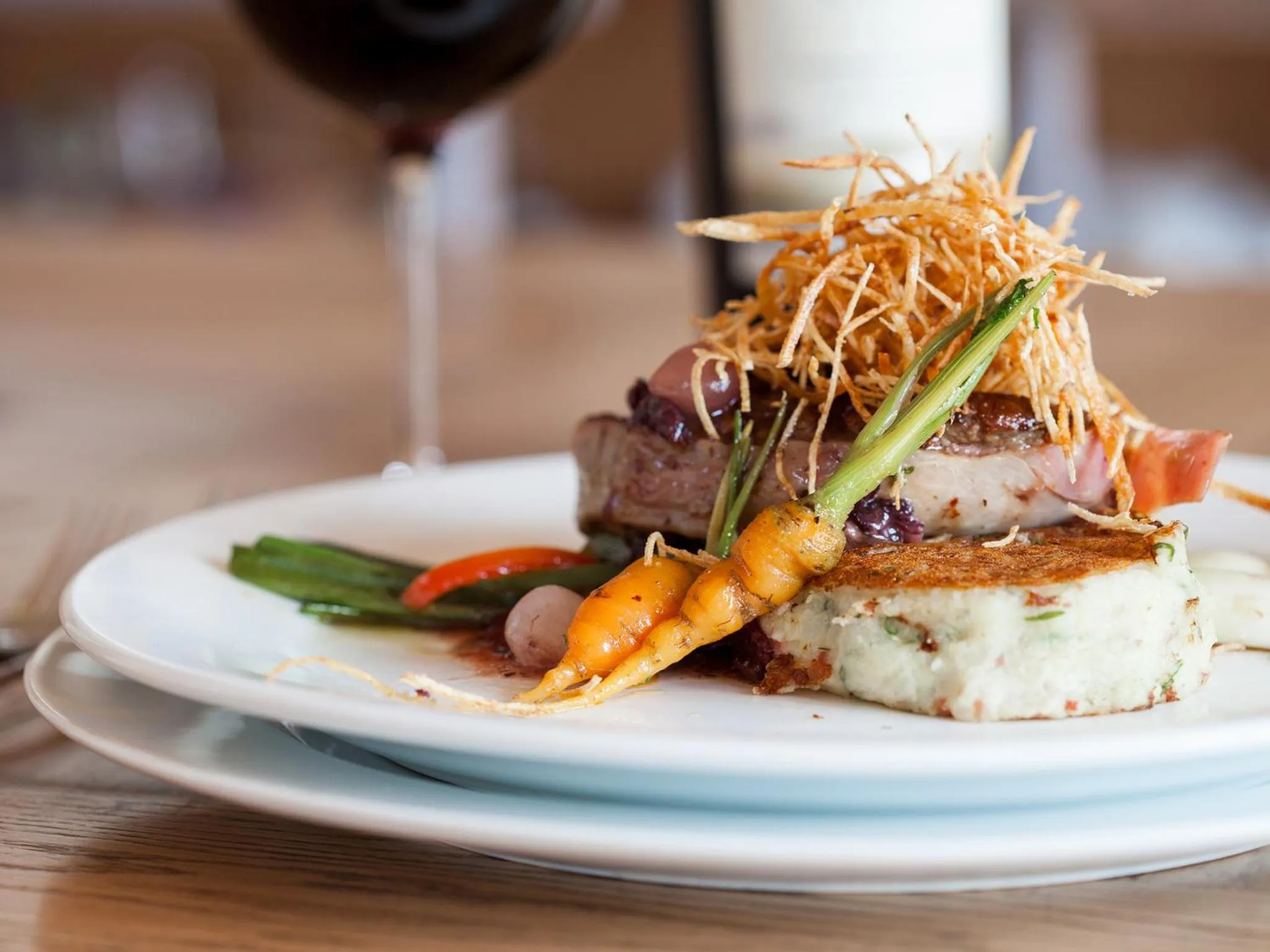 Food close-up in NOI Blend Colchagua