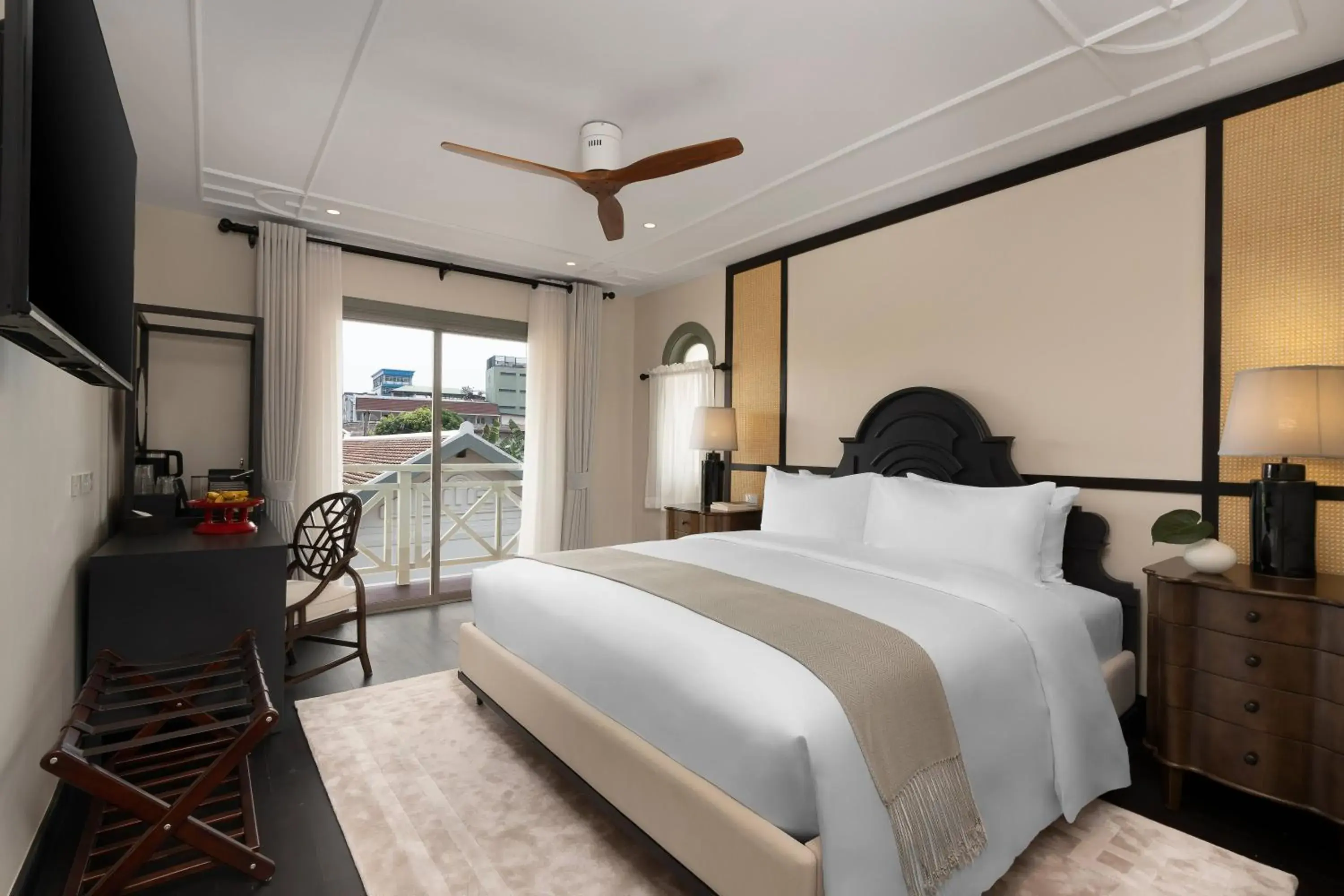 King Room with Garden View in Souphattra Heritage Vientiane King Room with Garden View in Souphattra Heritage Vientiane