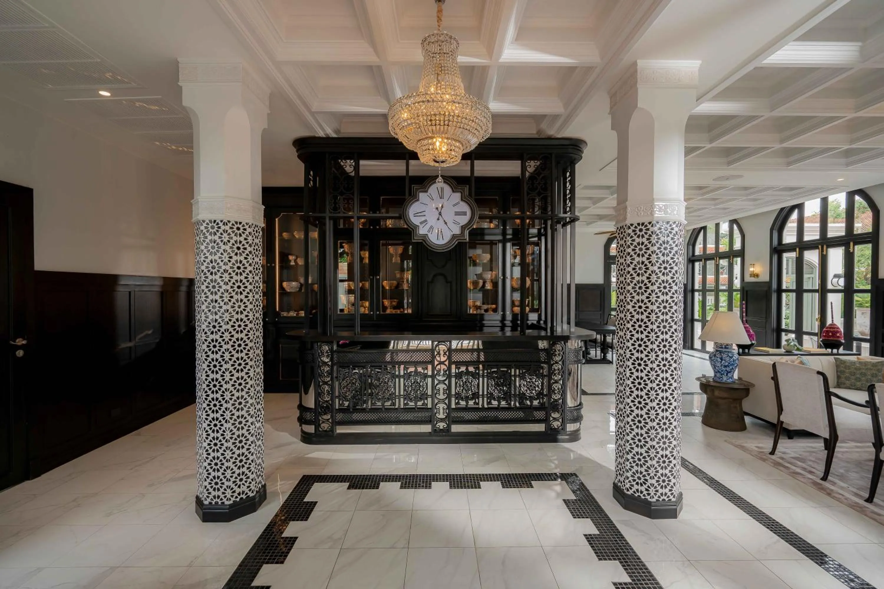 Lobby or reception in Souphattra Heritage Vientiane