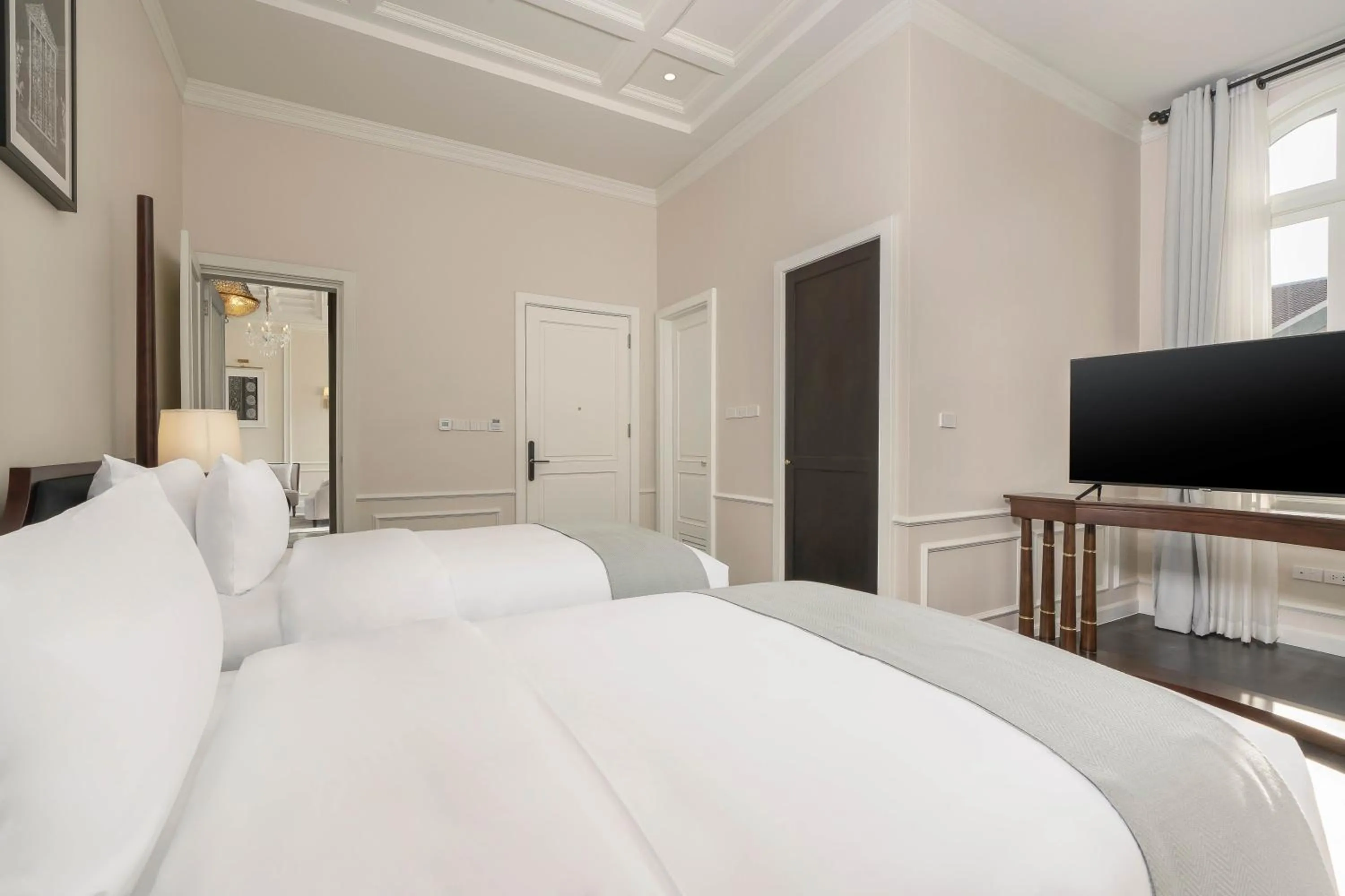 Family, Bed in Souphattra Heritage Vientiane