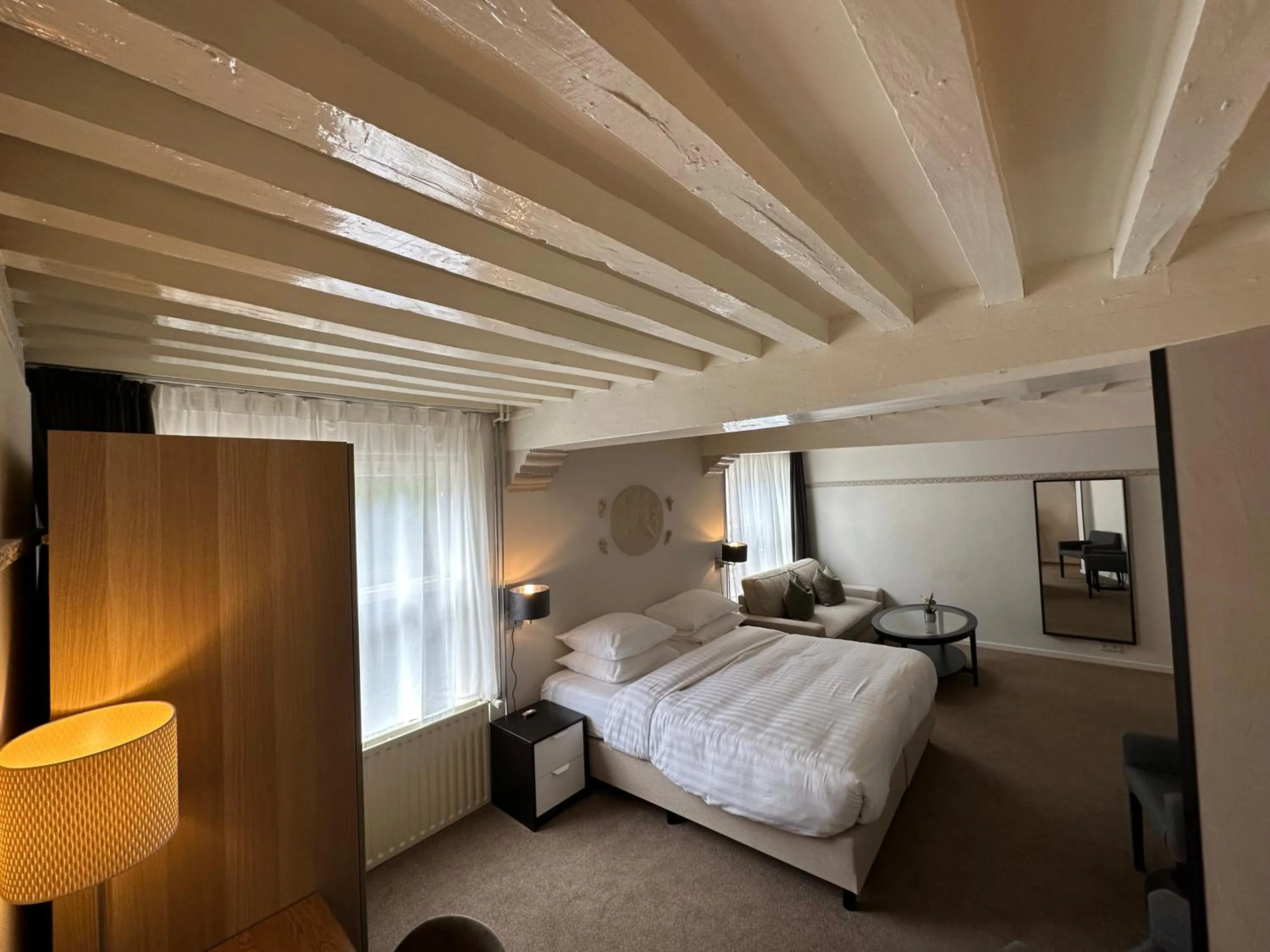 Bed in Hotel Grand Canal