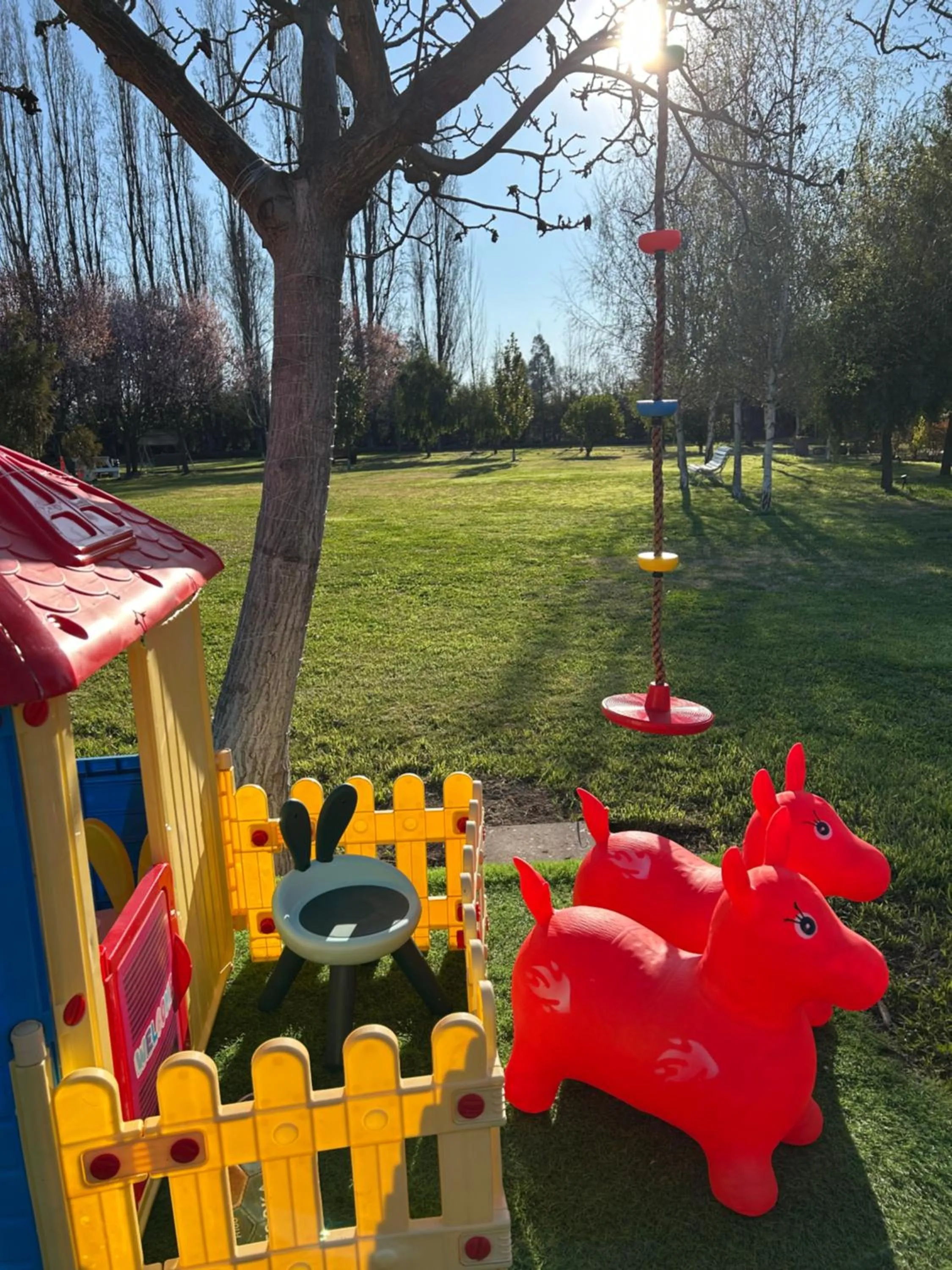 Children play ground in Hotel El Almendro