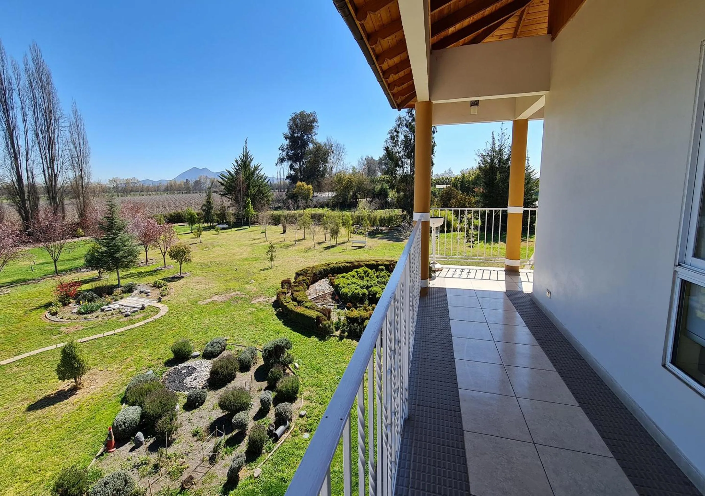 Garden view in Hotel El Almendro
