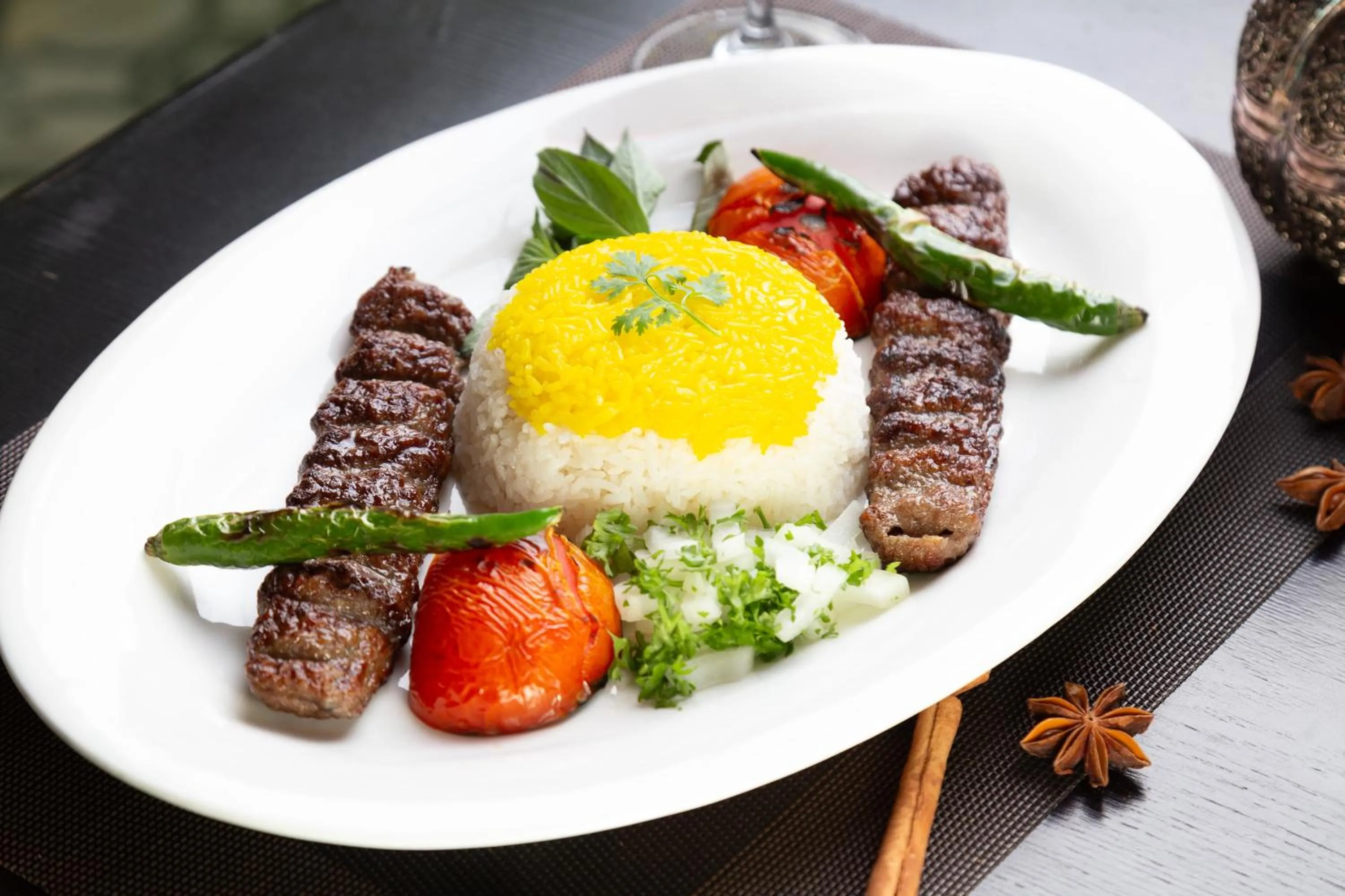 Food close-up in Caravan Hotel by EHM