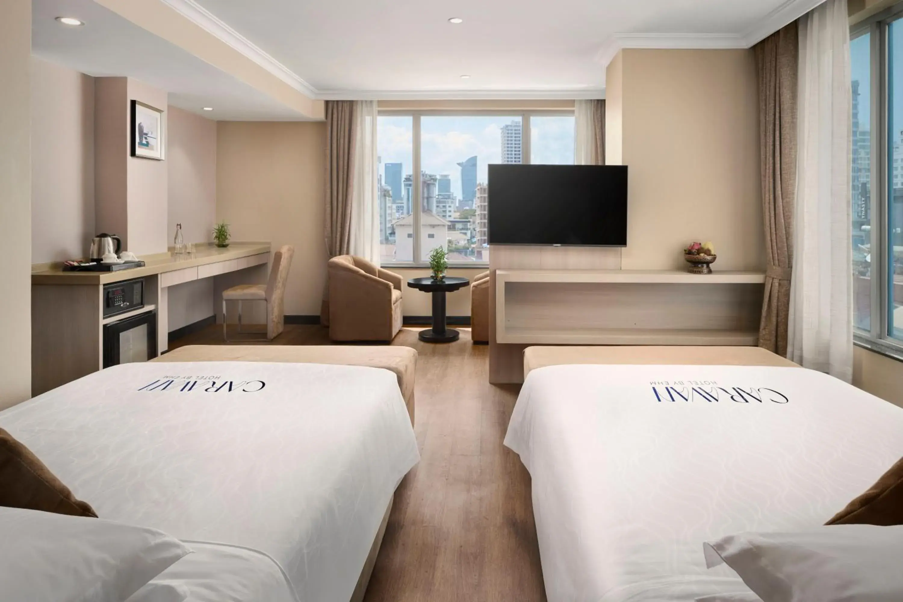 Deluxe Twin Room in Caravan Hotel by EHM Deluxe Twin Room in Caravan Hotel by EHM