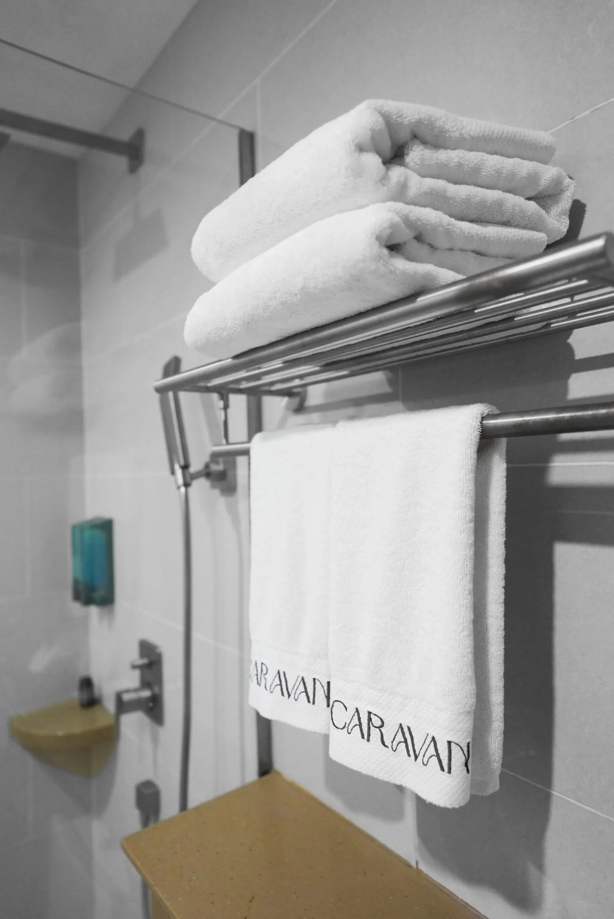 Bathroom in Caravan Hotel by EHM