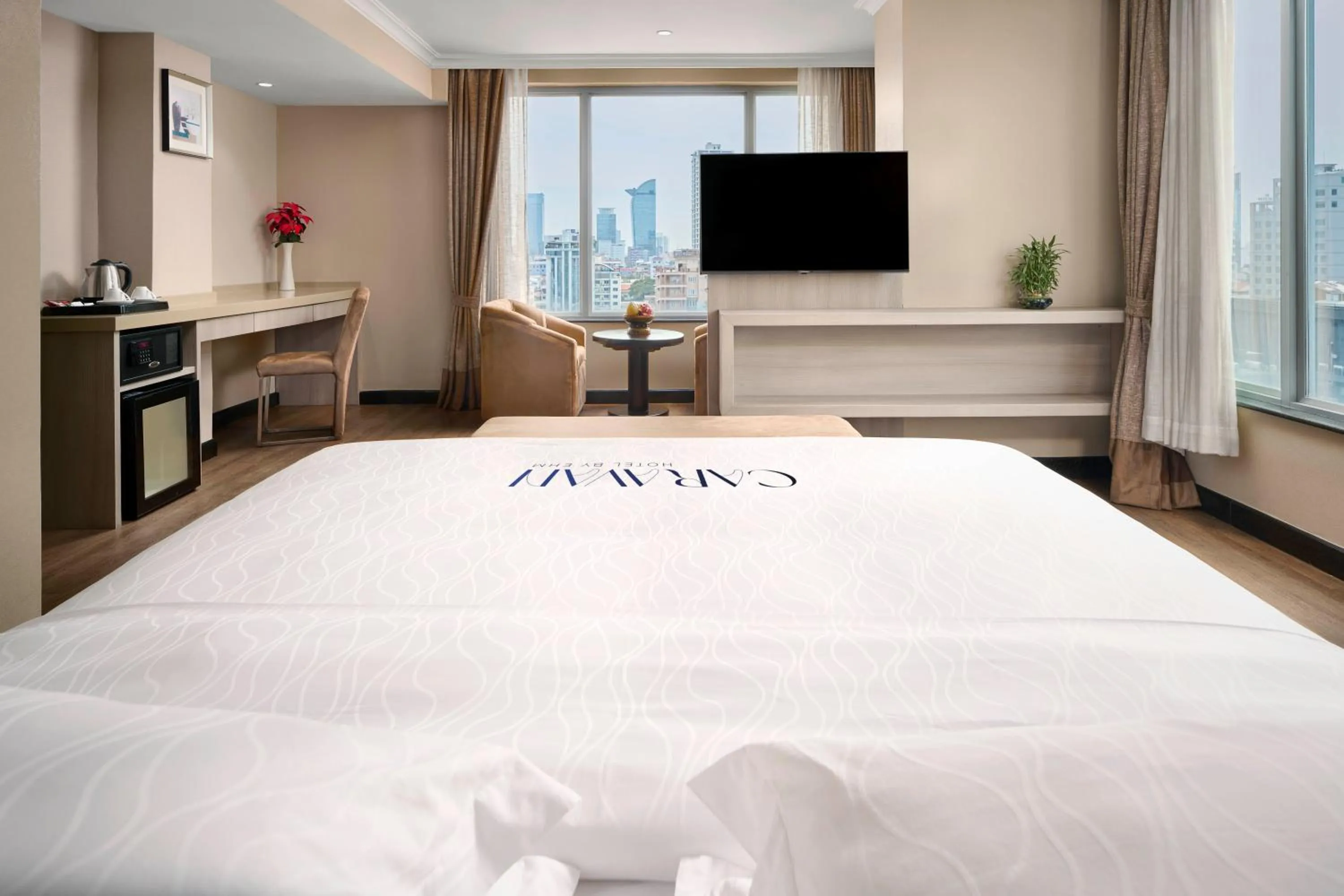 Bed in Caravan Hotel by EHM