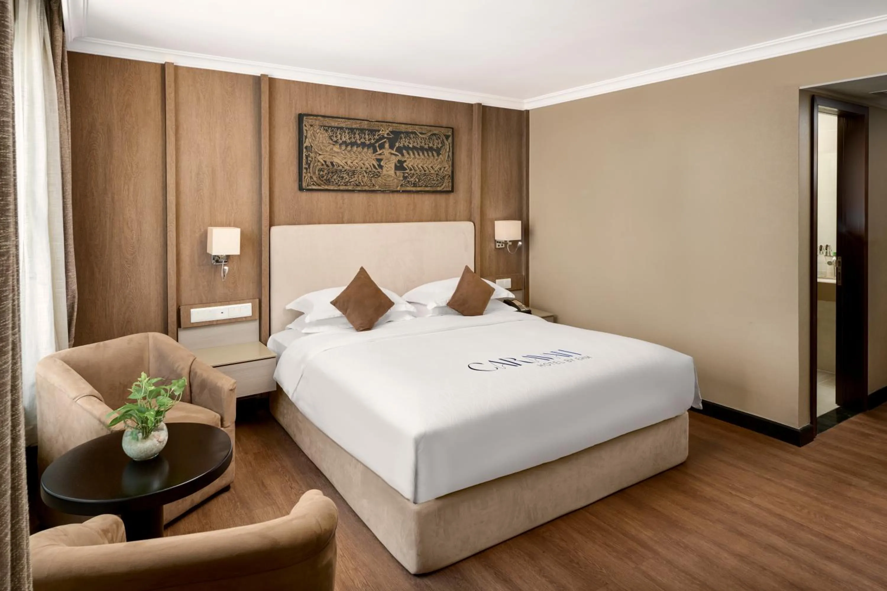 Bed in Caravan Hotel by EHM