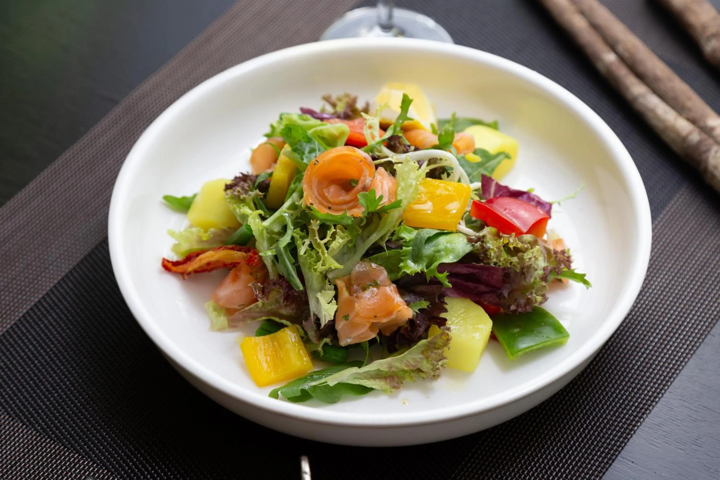 Food close-up in Caravan Hotel by EHM