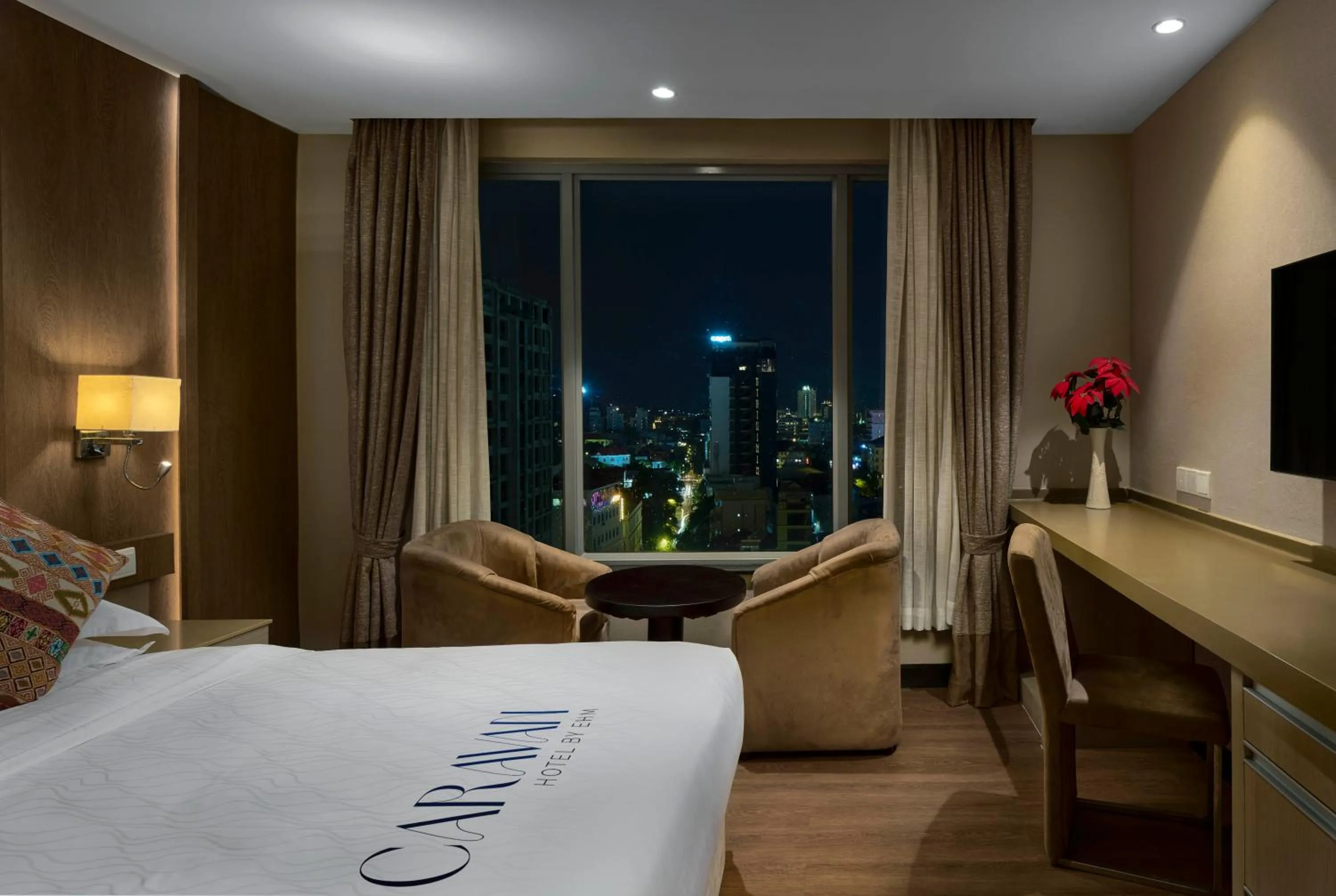 Bedroom, Bed in Caravan Hotel by EHM