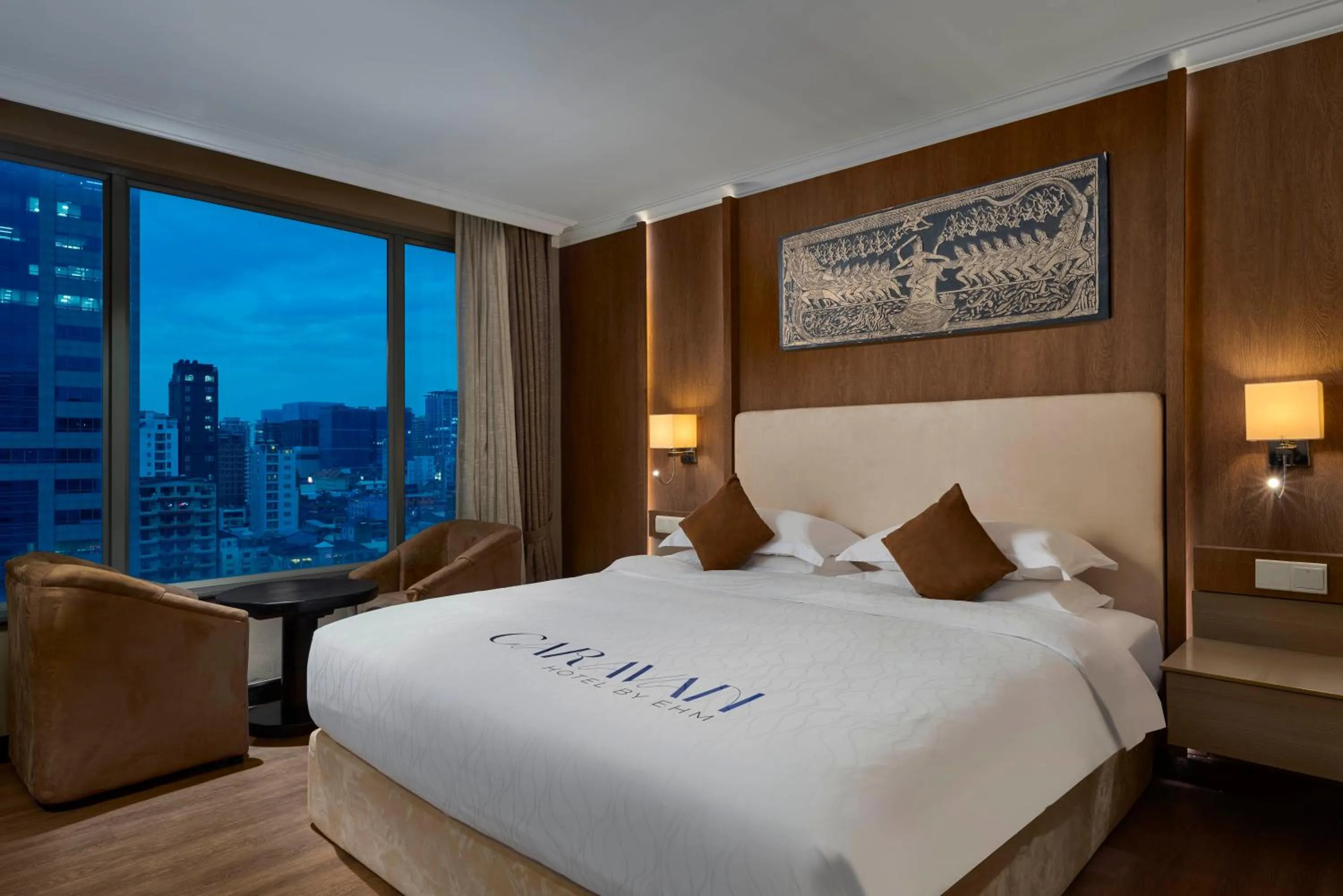 Bed in Caravan Hotel by EHM