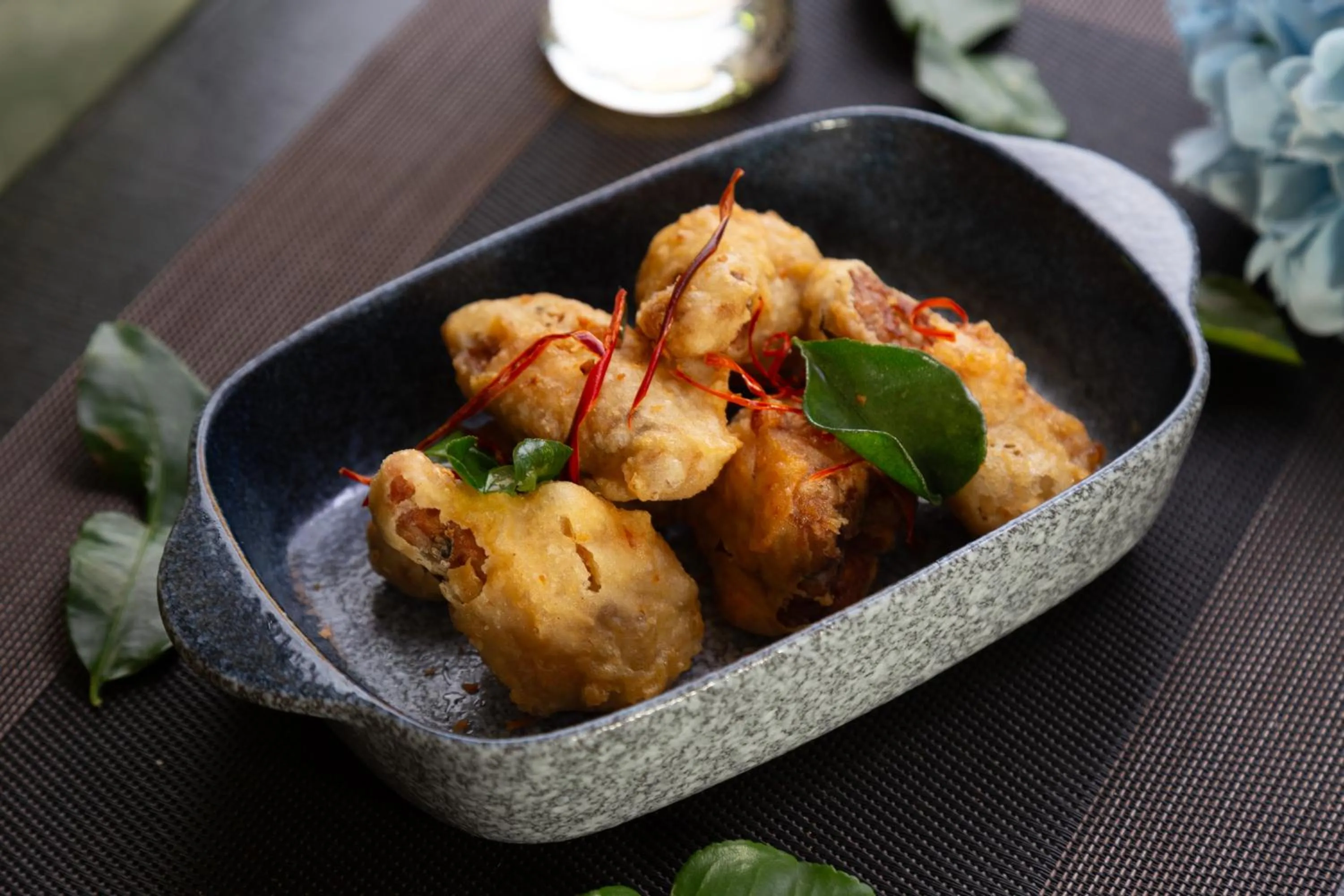 Food close-up in Caravan Hotel by EHM