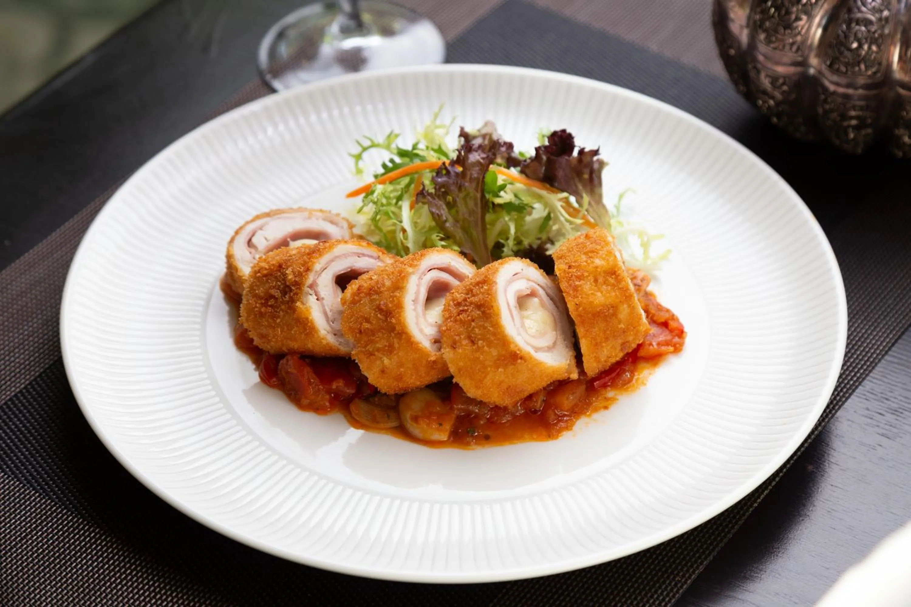 Food close-up in Caravan Hotel by EHM