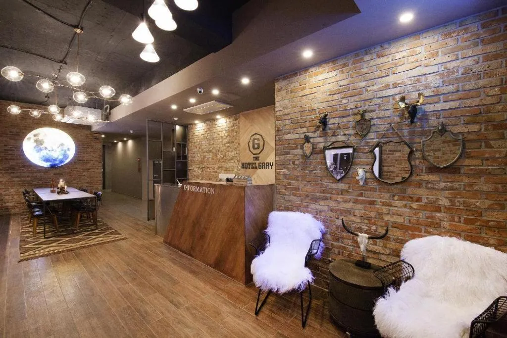 Lobby or reception in Hotel Gray