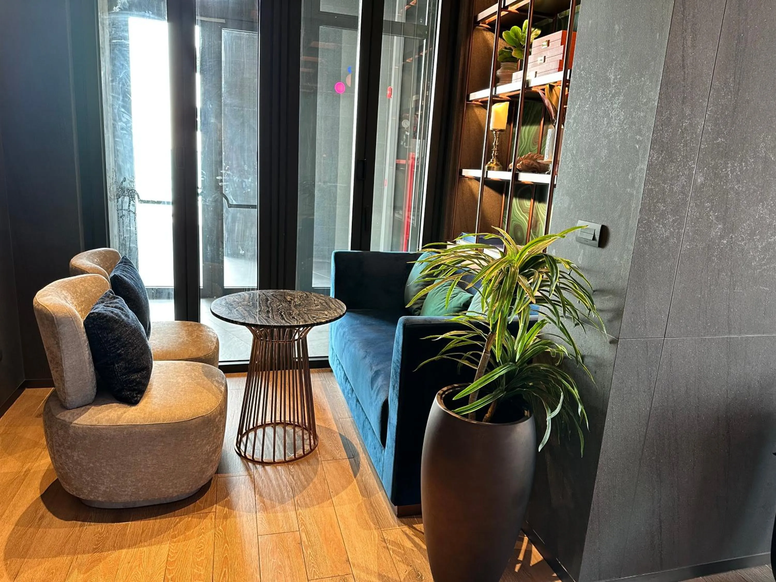 Communal lounge/ TV room in EDGE Central Pattaya