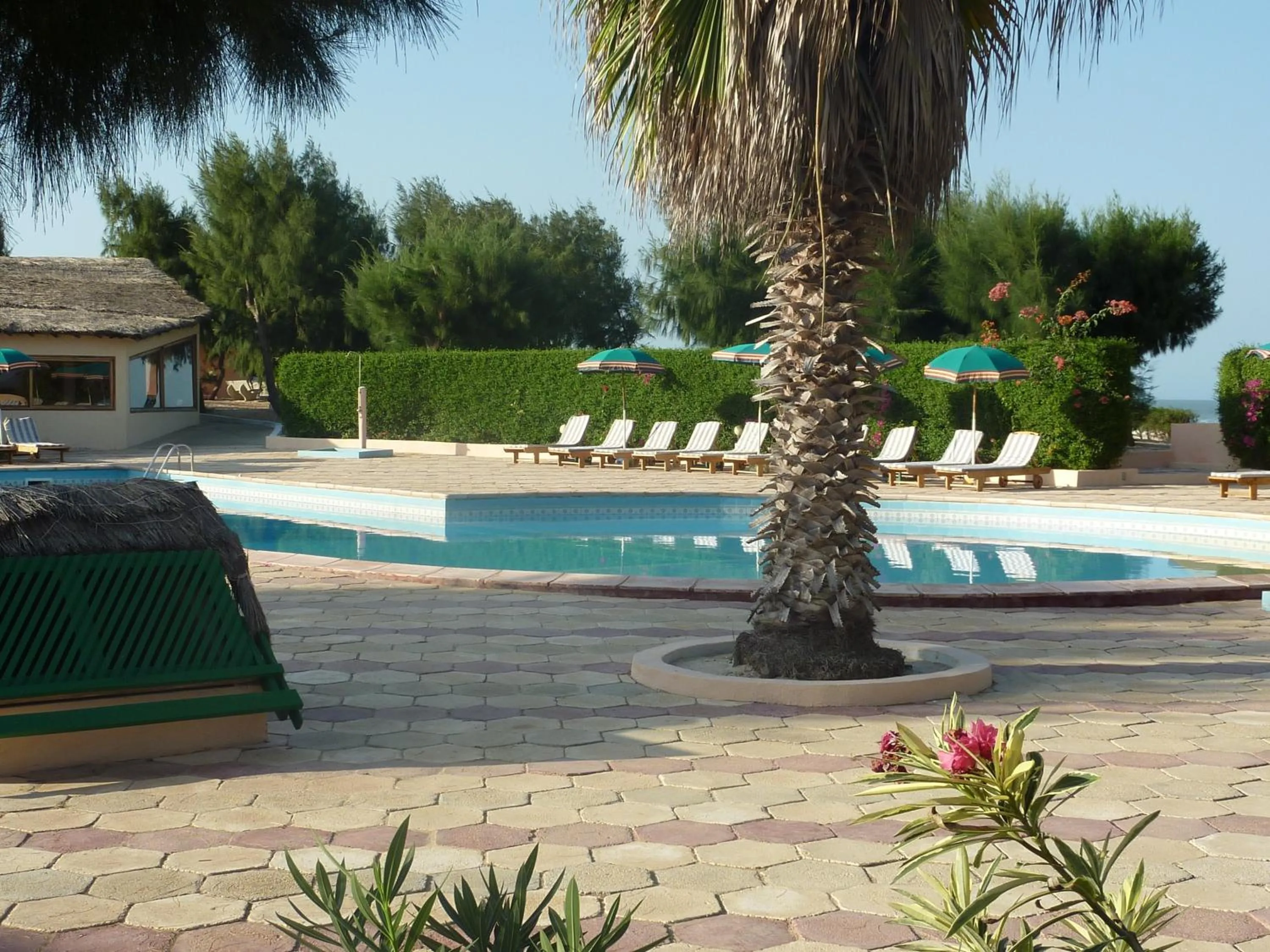 Swimming pool in Hotel Cap Saint Louis