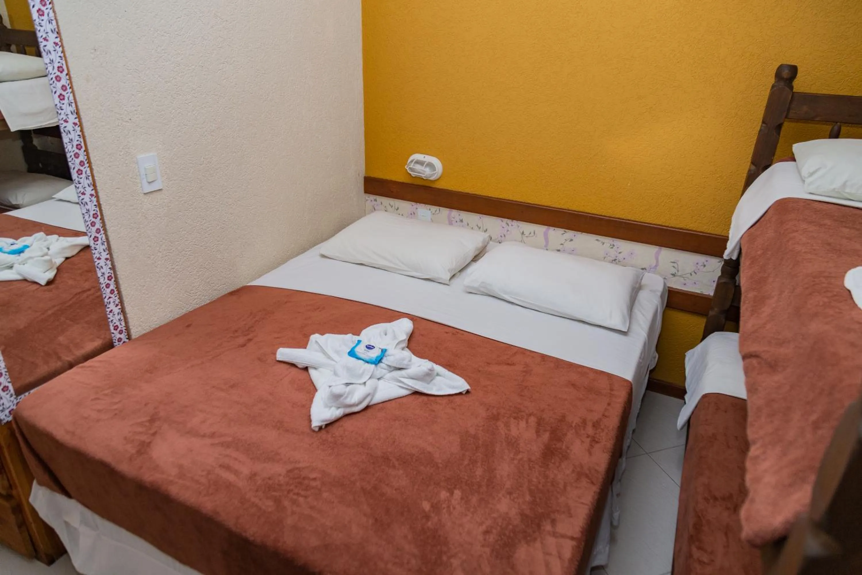 Bedroom, Bed in Pousada Brisa do Forte