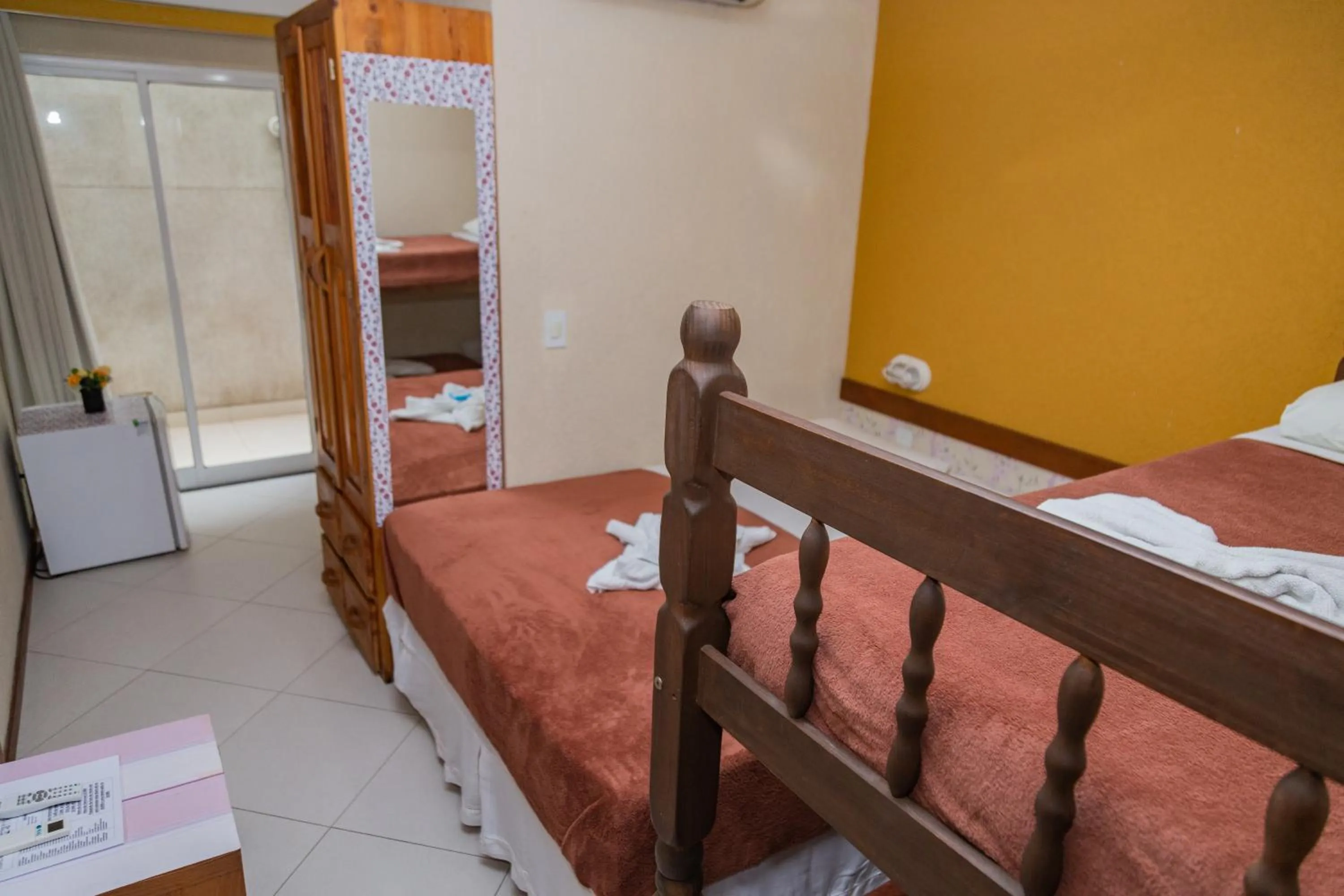 Bedroom, Bed in Pousada Brisa do Forte