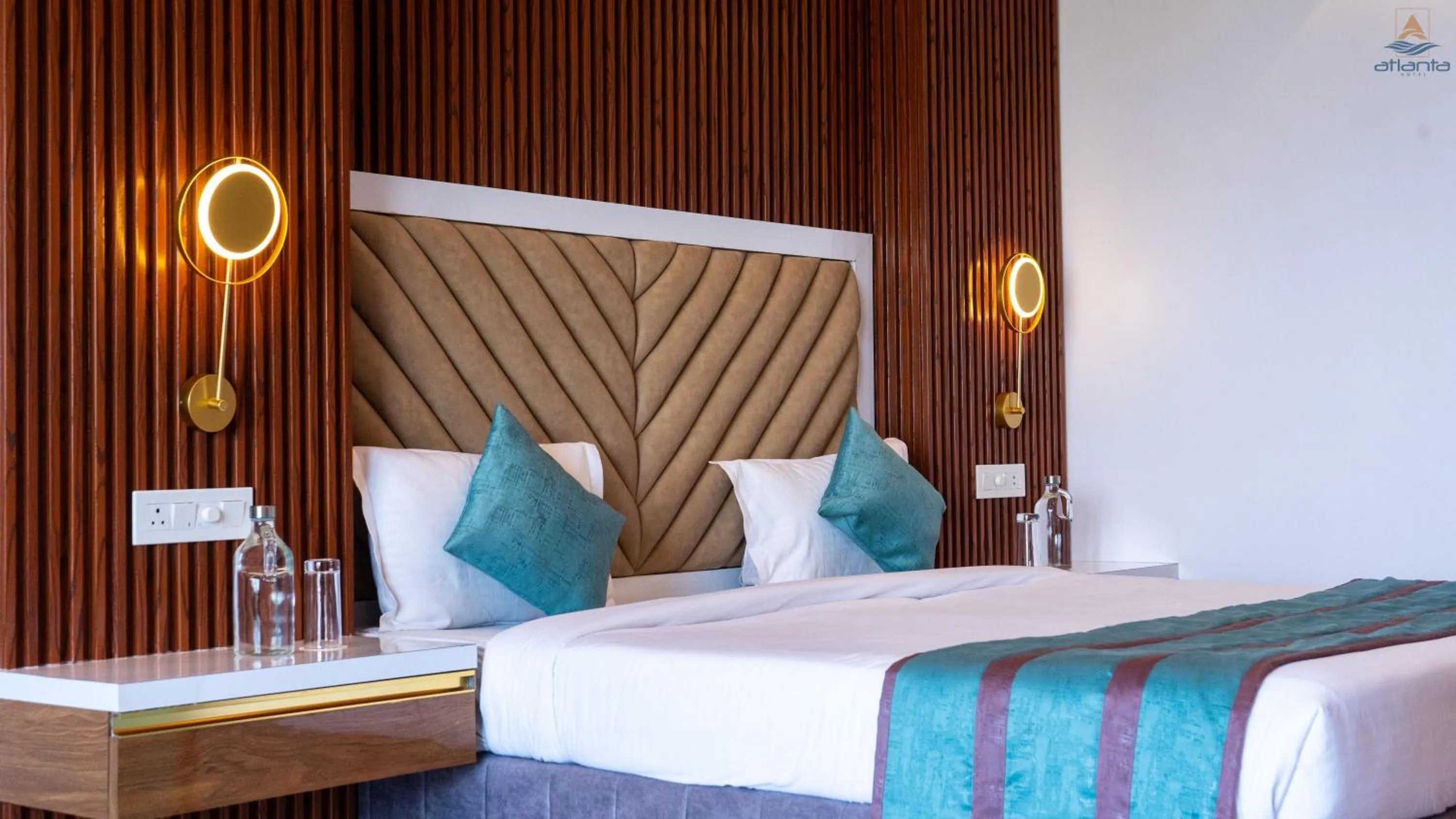 Bed in Hotel Atlanta - A Seaview Hotel