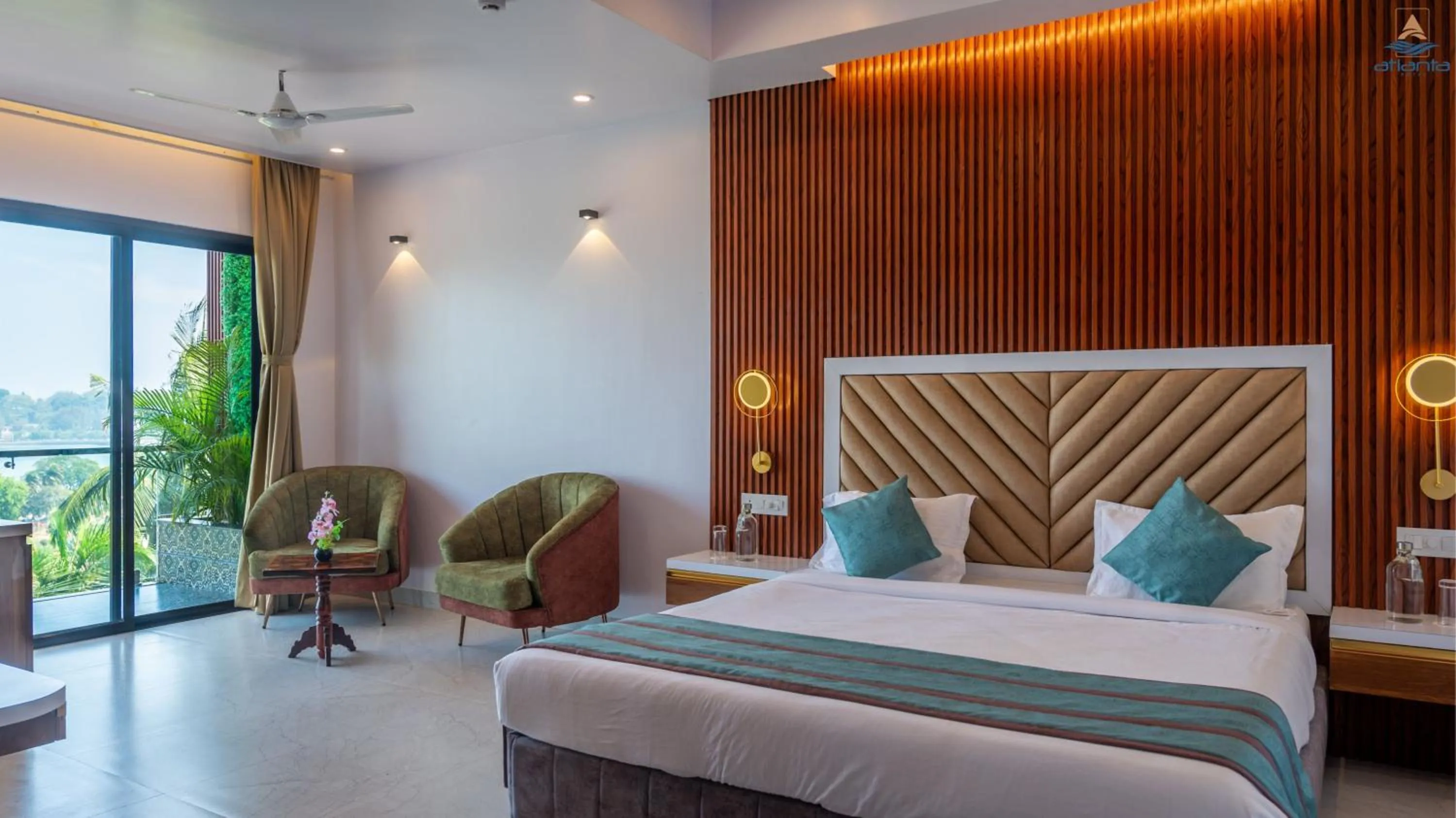 Bed in Hotel Atlanta - A Seaview Hotel