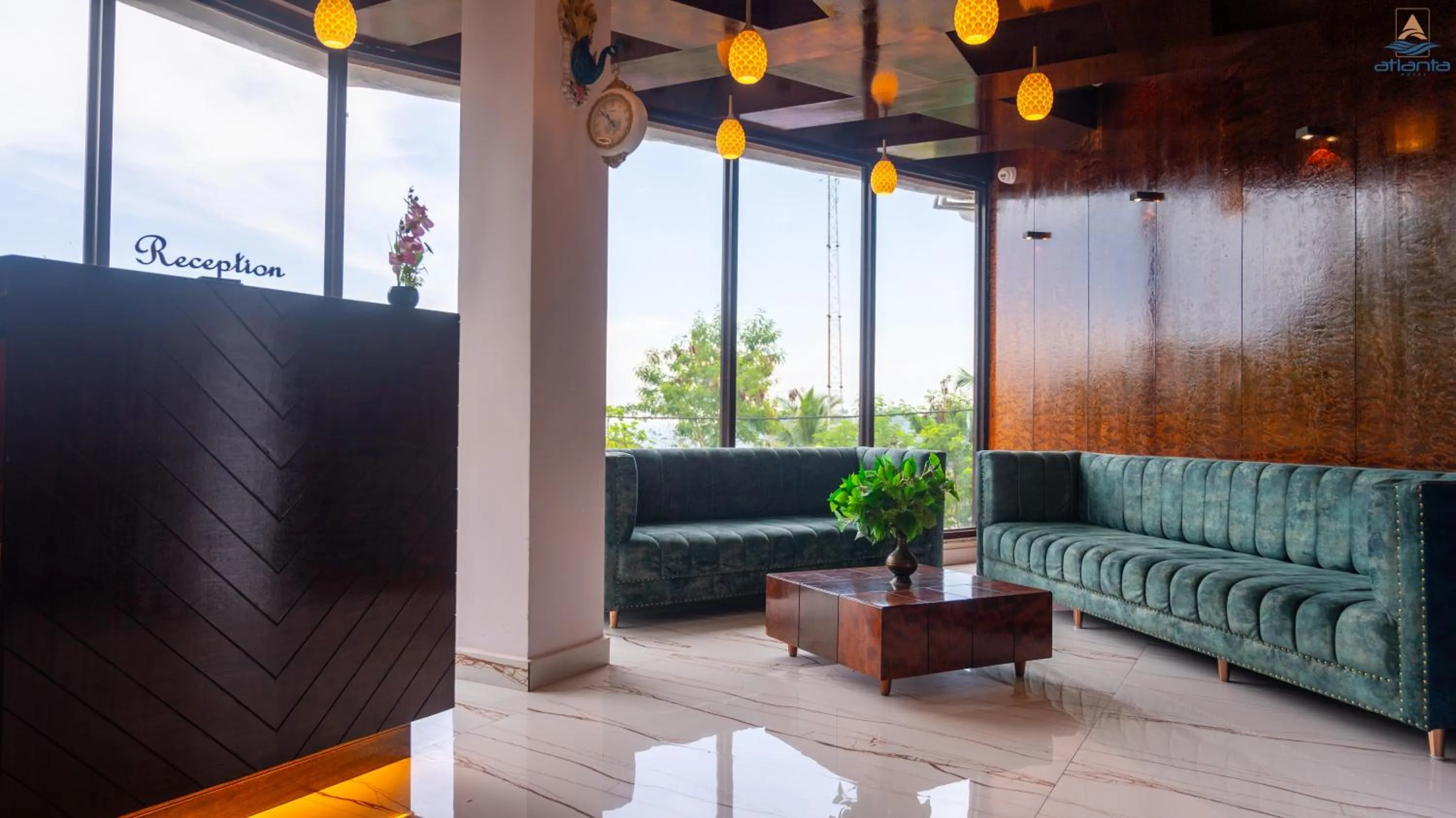 Lobby or reception in Hotel Atlanta - A Seaview Hotel