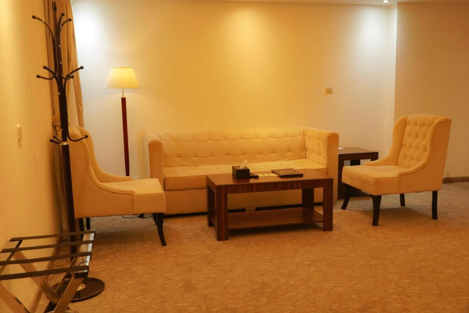 Seating area in Helat Hotel