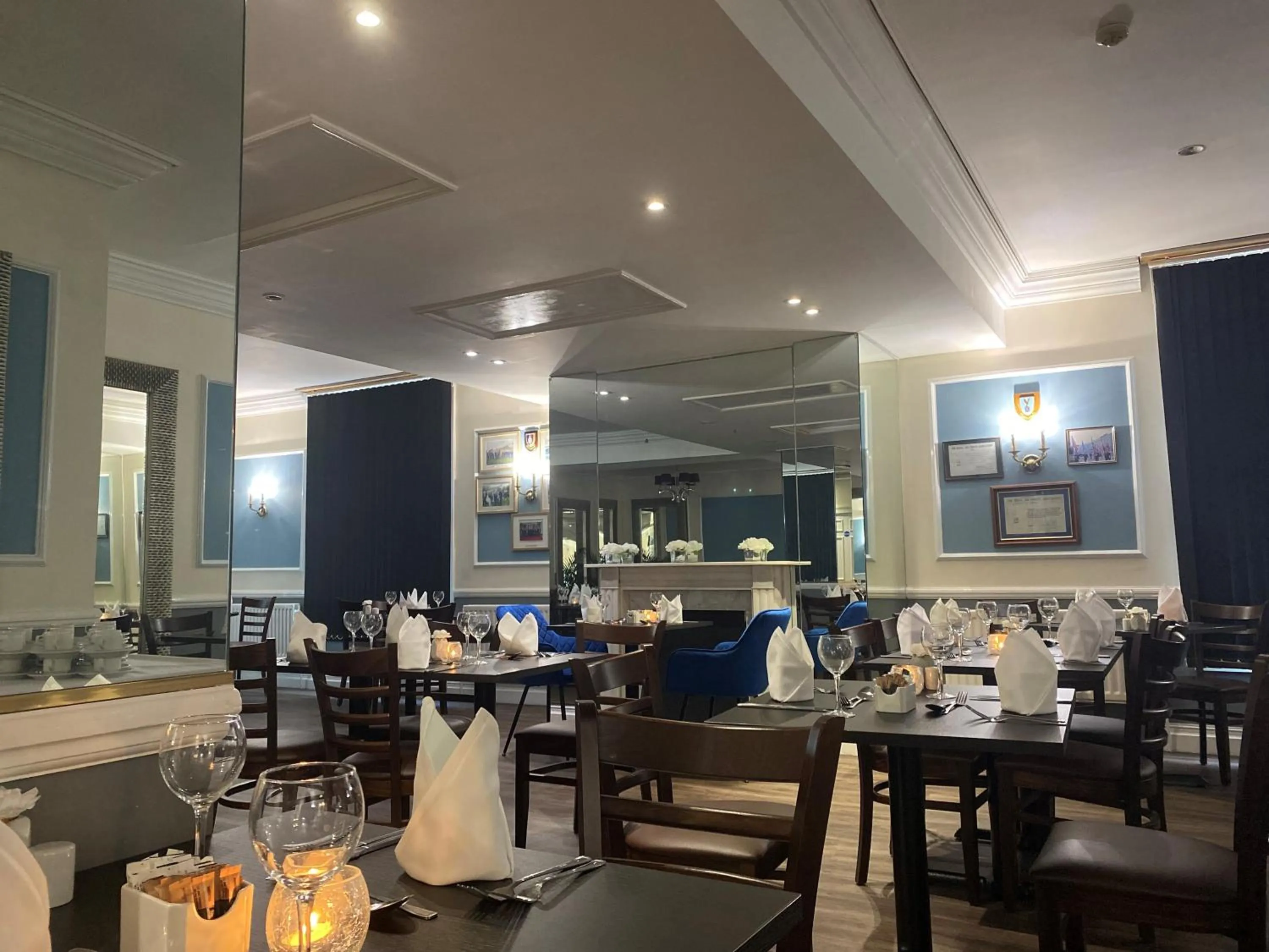 Restaurant/places to eat in The Jephson Hotel; BW Signature Collection