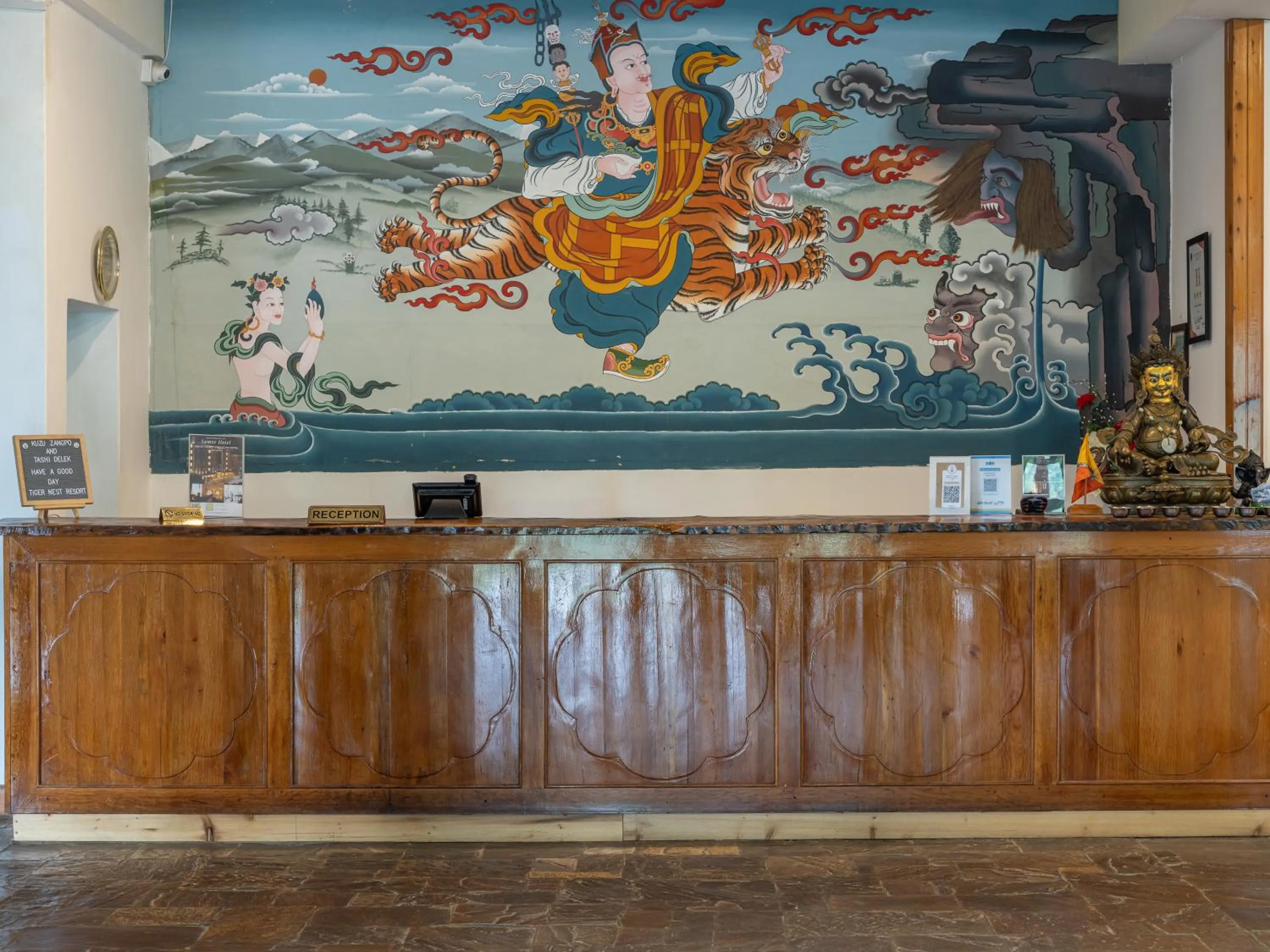 Property building in Tiger's Nest Resort - Best Resort In Paro