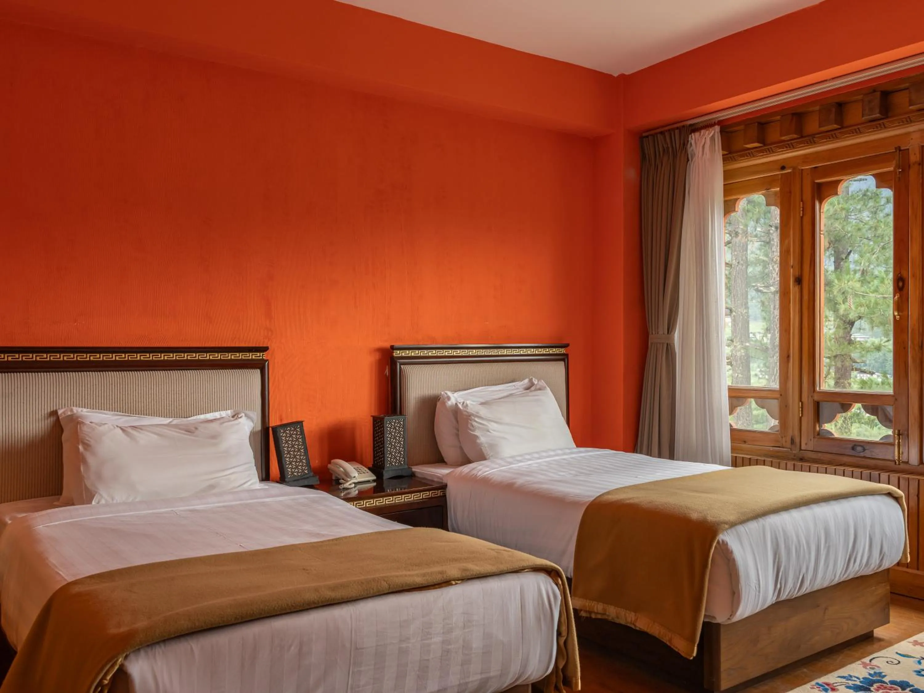 Bed in Tiger's Nest Resort - Best Resort In Paro