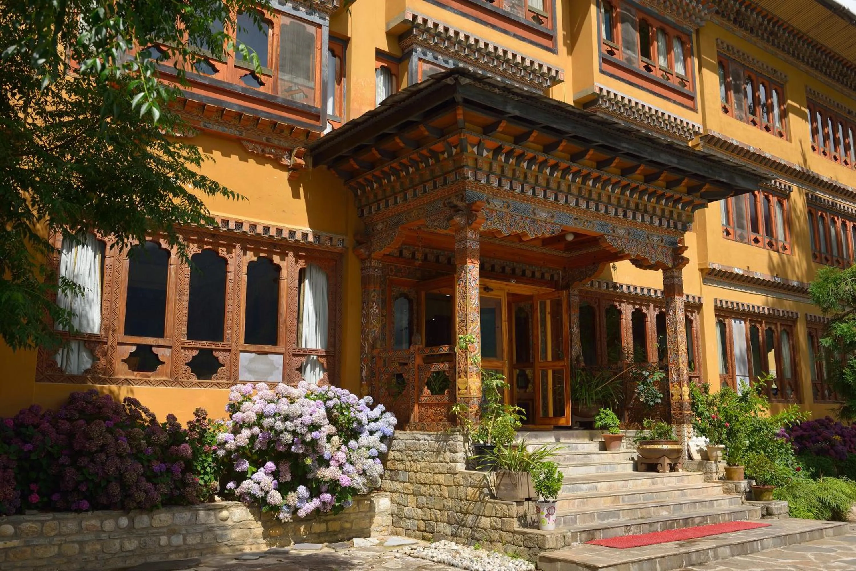 Property building in Tiger's Nest Resort - Best Resort In Paro