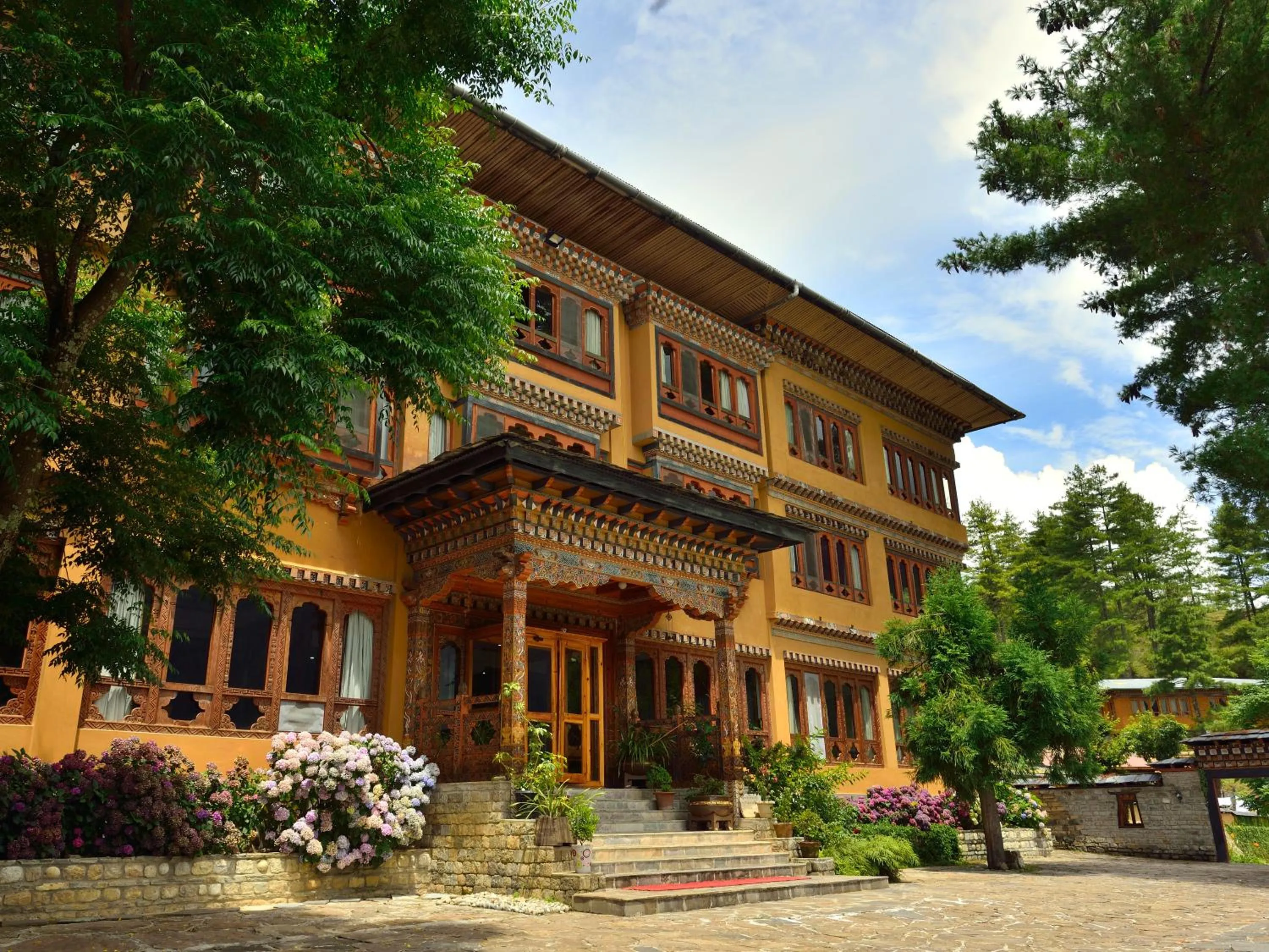 Property building in Tiger's Nest Resort - Best Resort In Paro