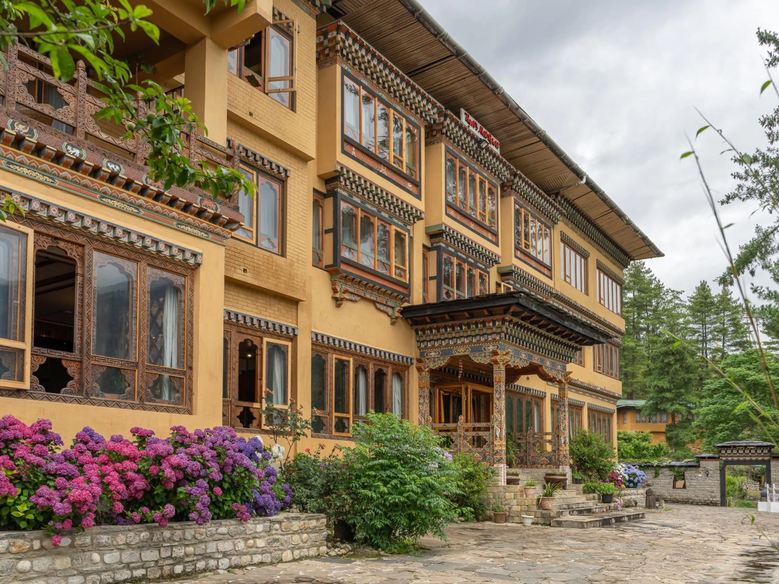 Property building in Tiger's Nest Resort - Best Resort In Paro