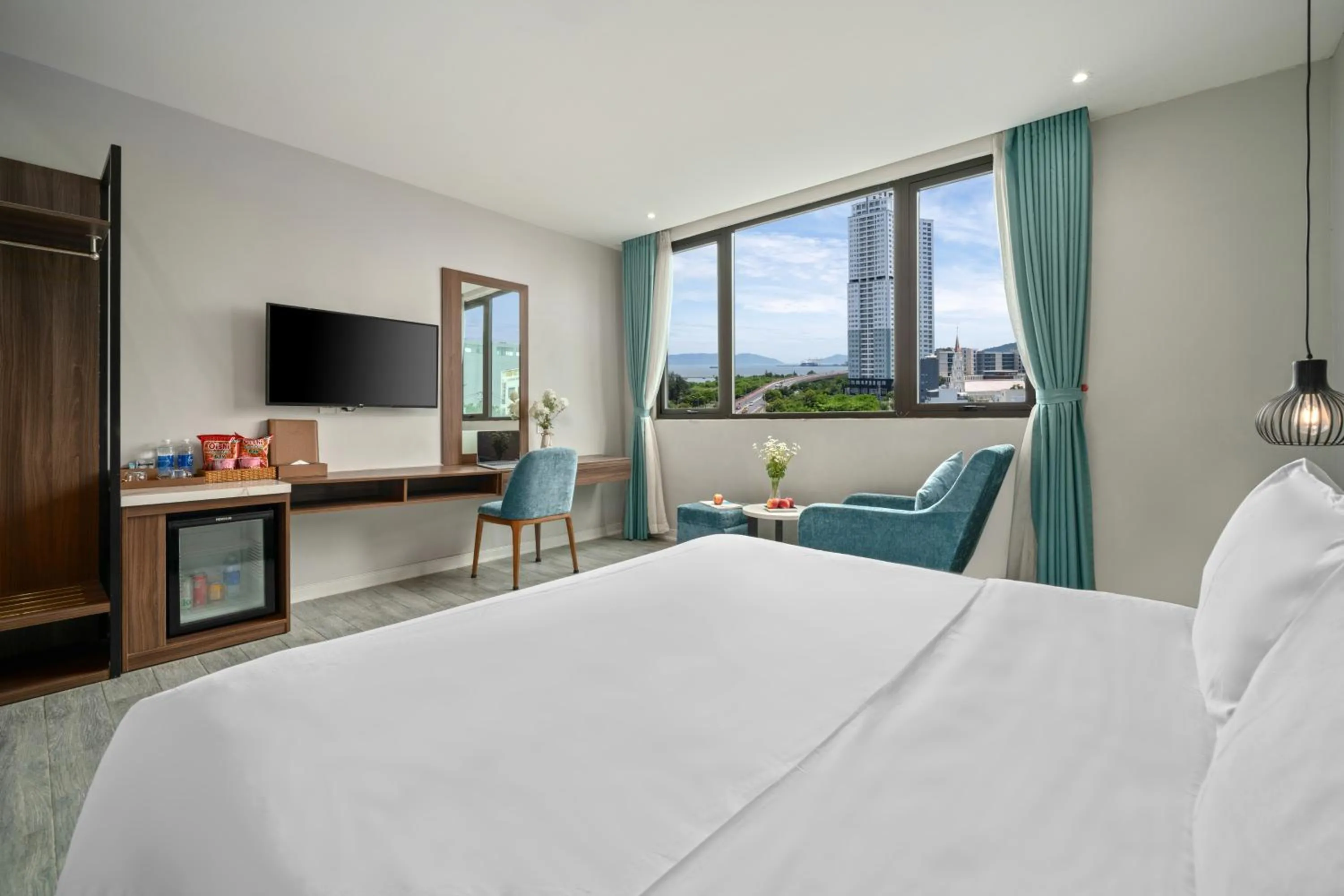 TV and multimedia, Bed in Lupin Boutique Hotel Danang