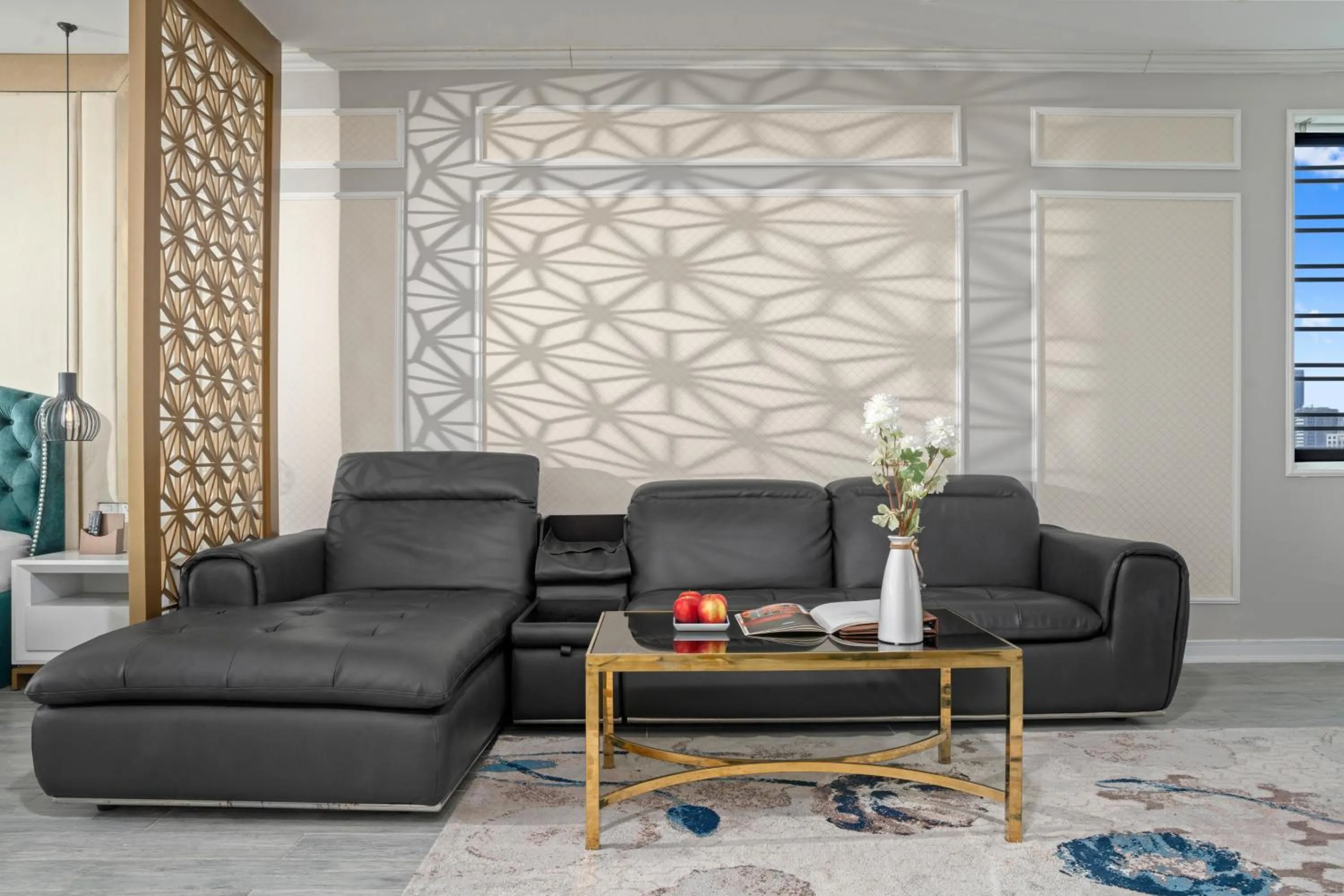 Seating area in Lupin Boutique Hotel Danang