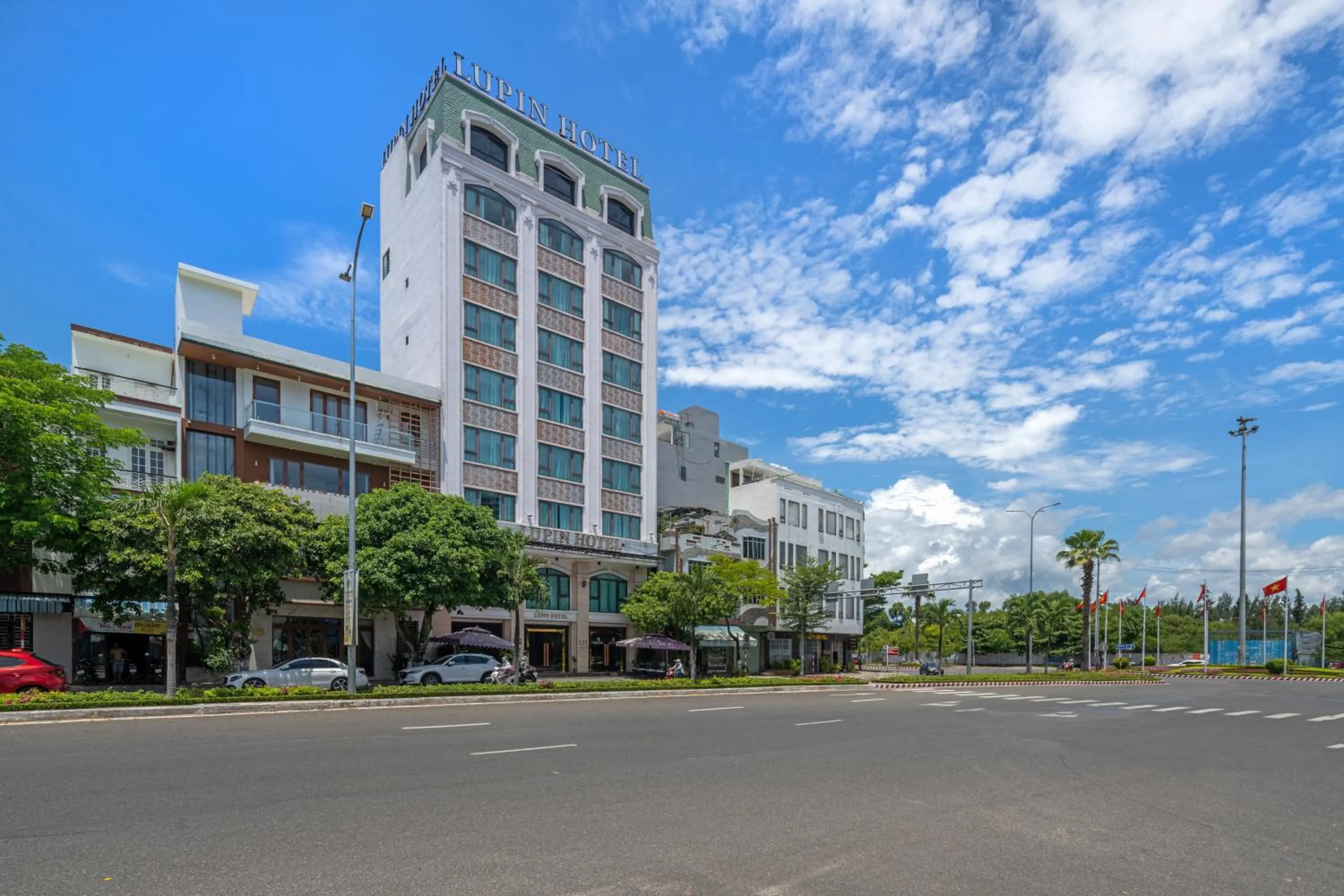 Property building in Lupin Boutique Hotel Danang