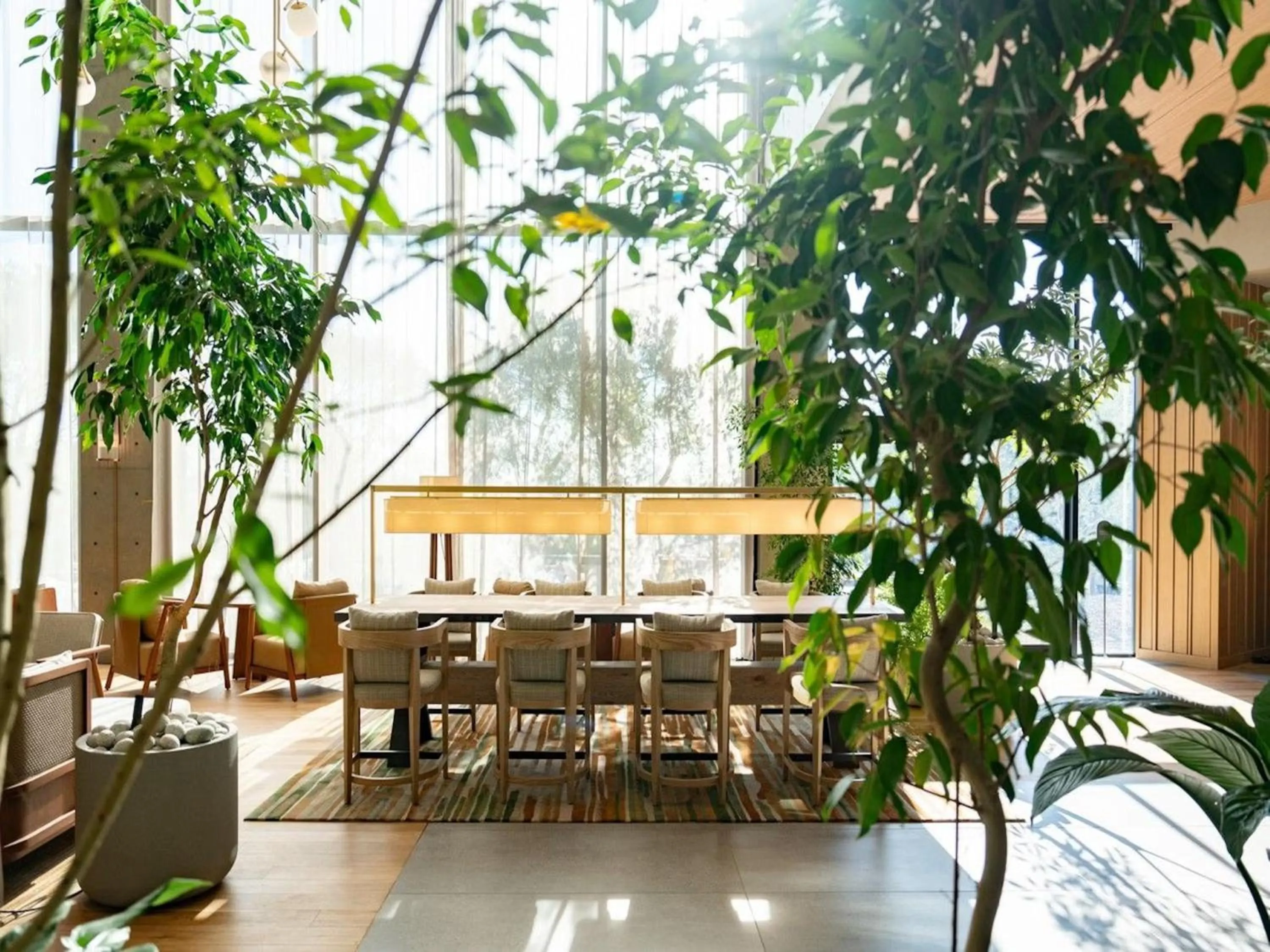 Seating area in GREENITY IWATA