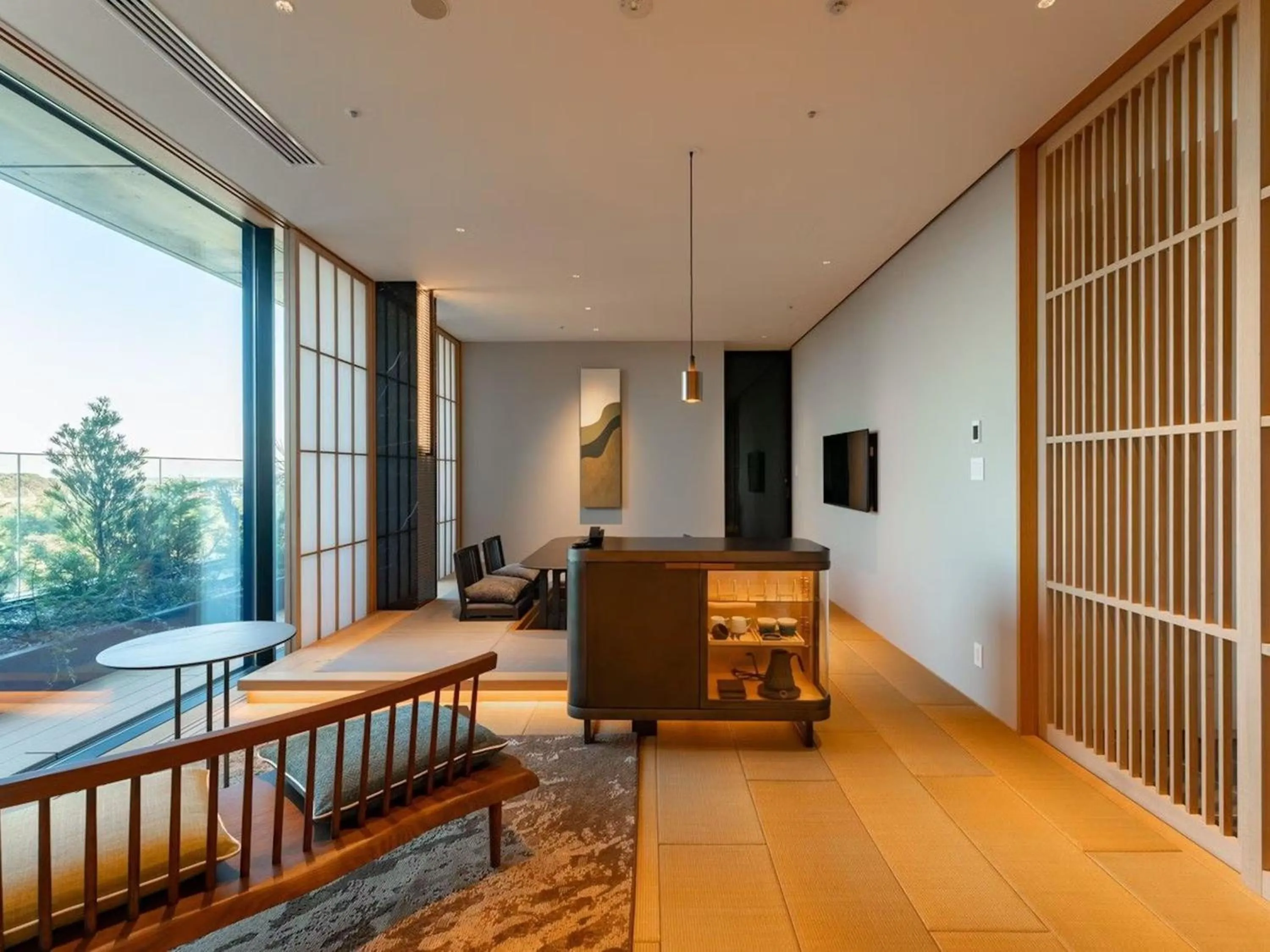 Seating area in GREENITY IWATA