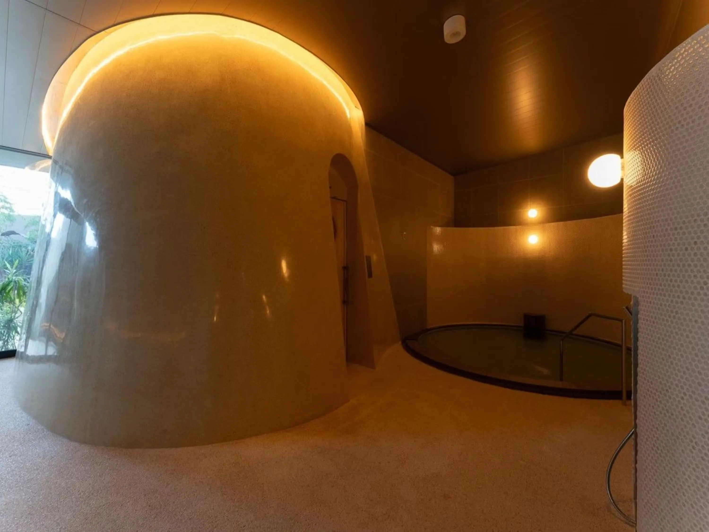 Hot Spring Bath in GREENITY IWATA