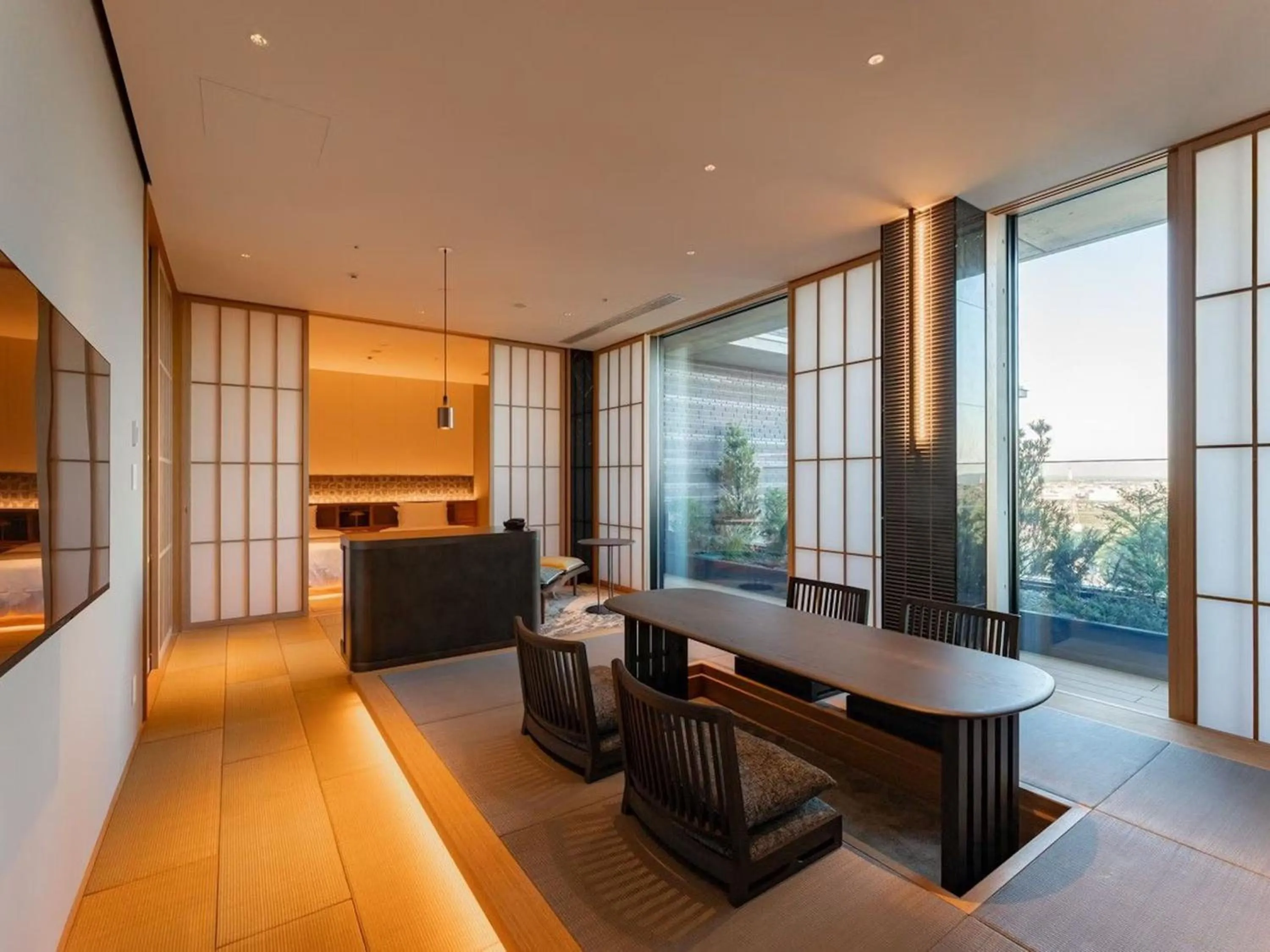 Seating area in GREENITY IWATA