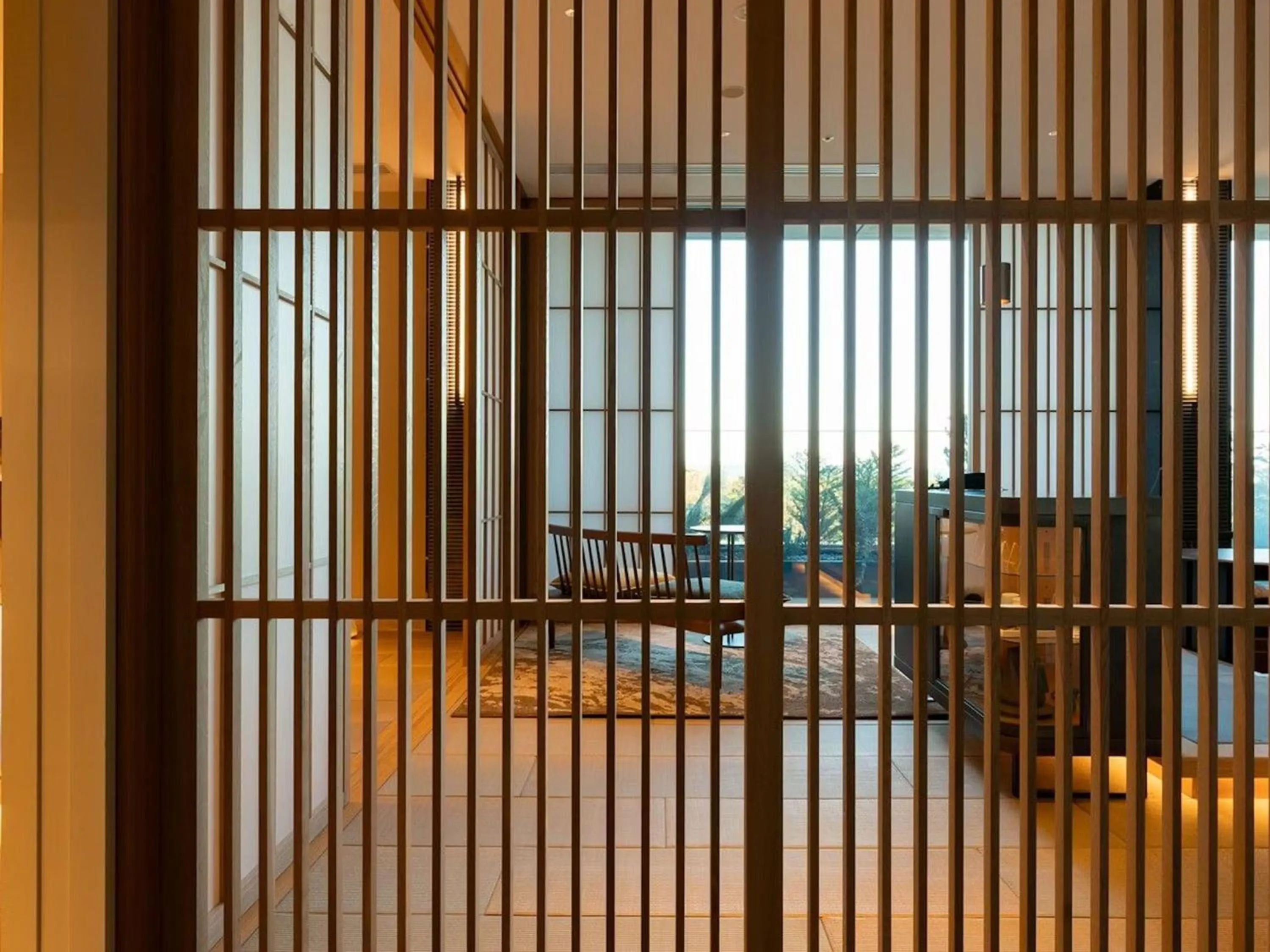 Seating area in GREENITY IWATA