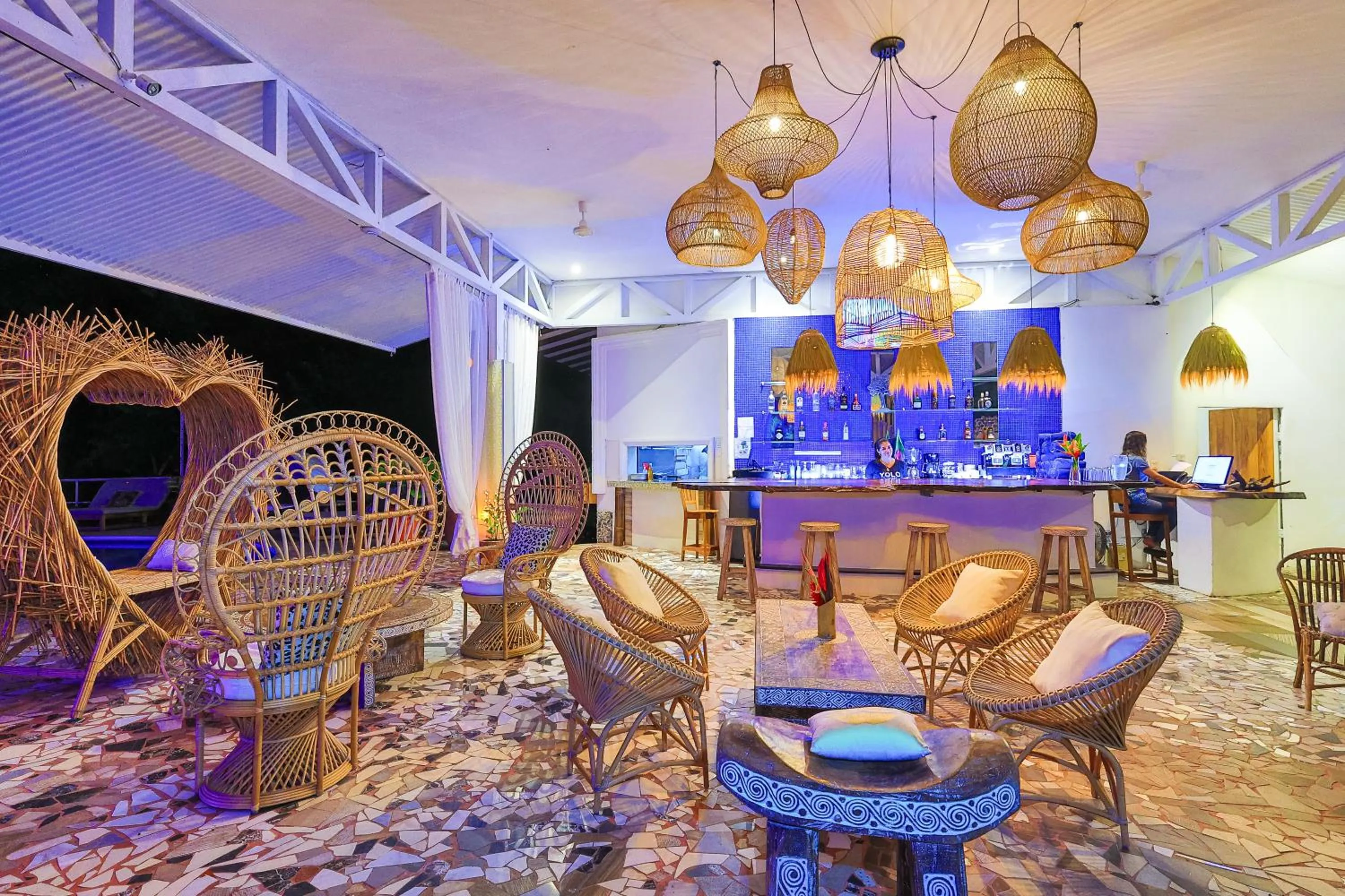 Lobby or reception in ECOTICA Boutique Hotel