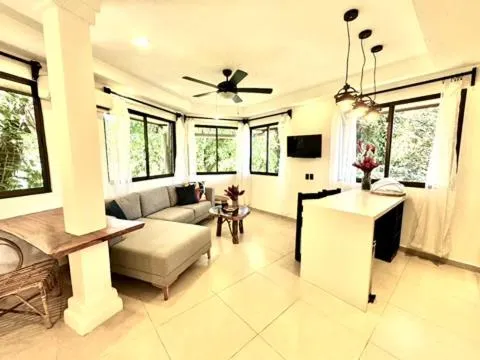 Living room in ECOTICA Boutique Hotel