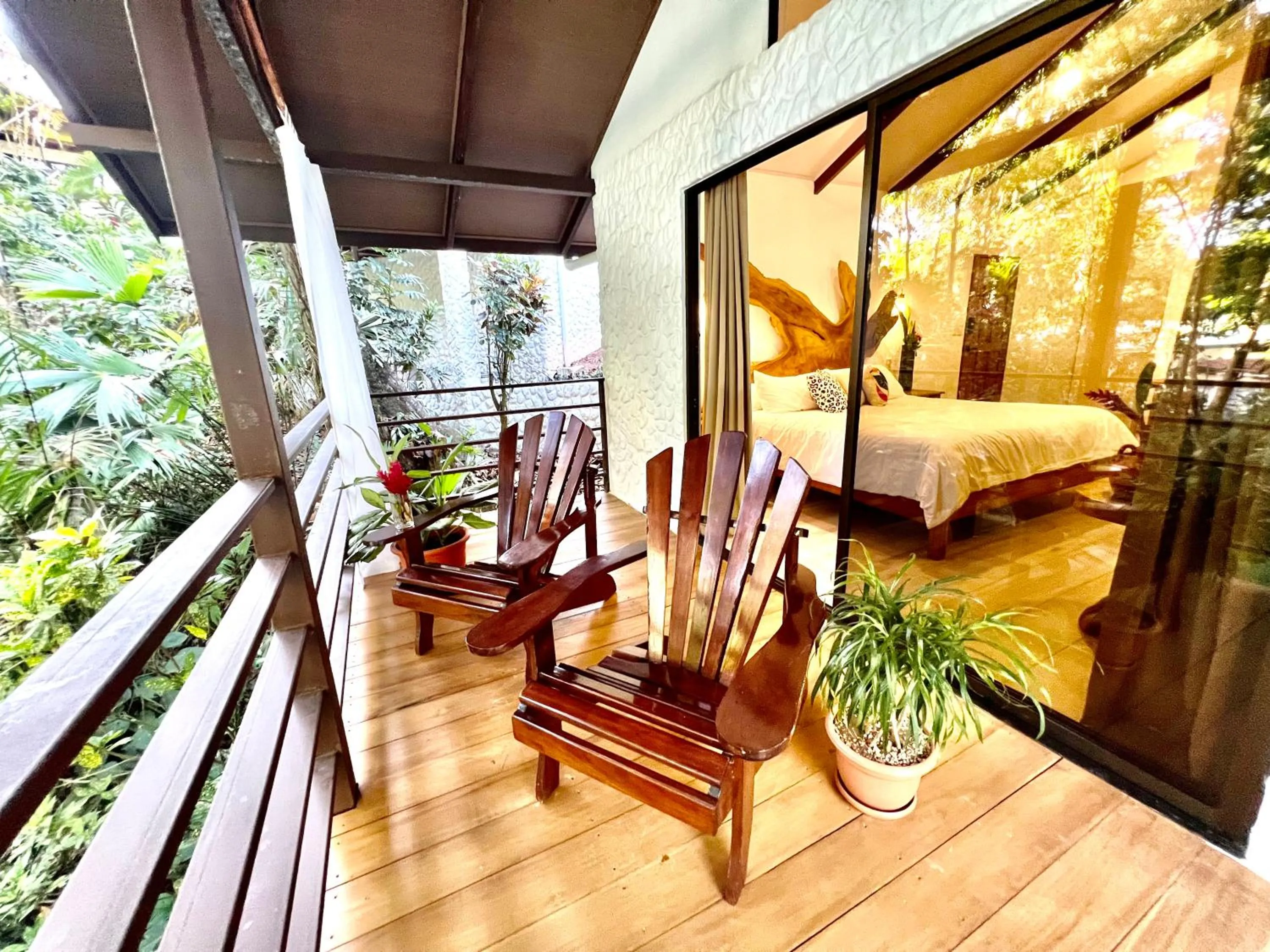 Balcony/Terrace in ECOTICA Boutique Hotel