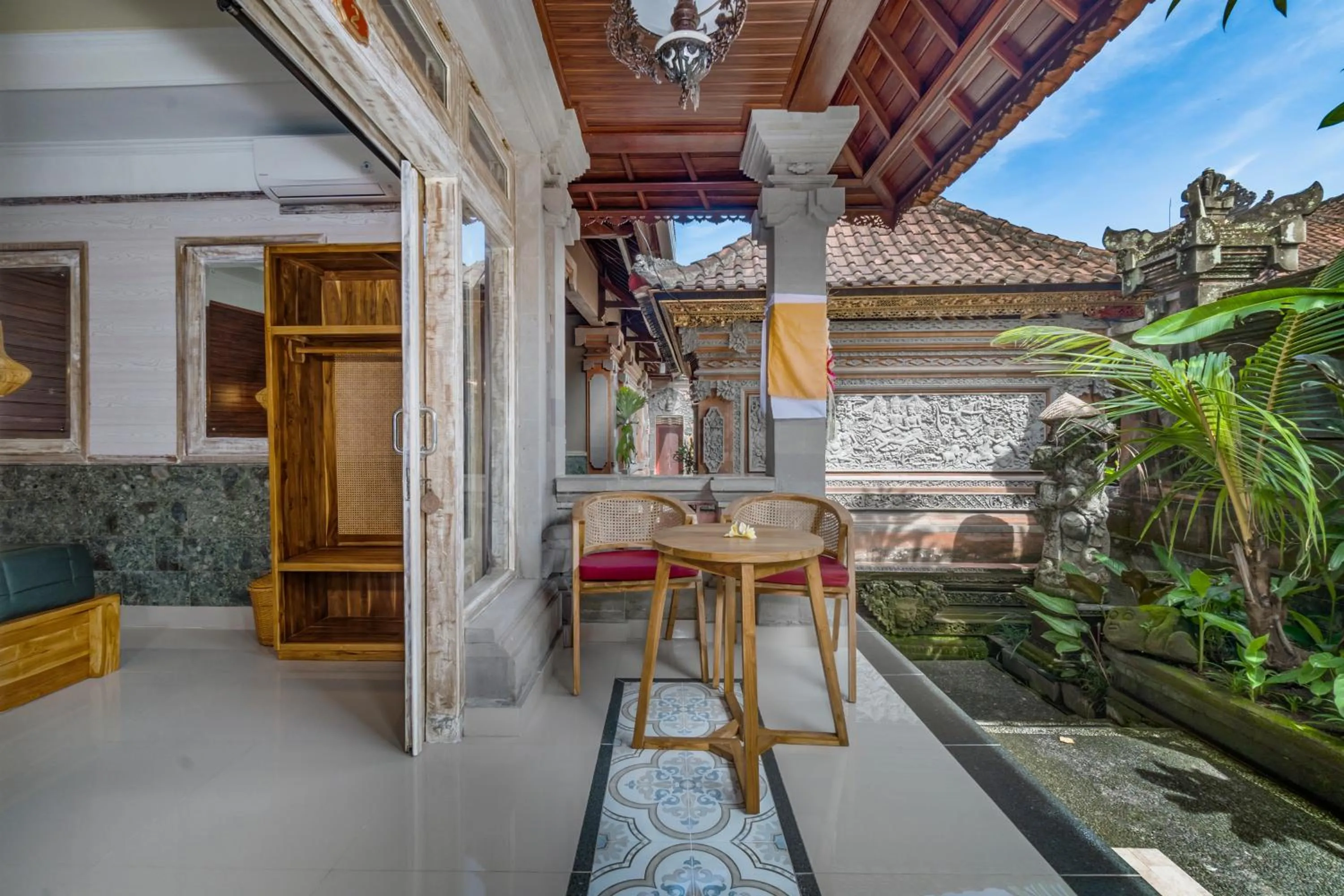 Bed in Tama Homestay