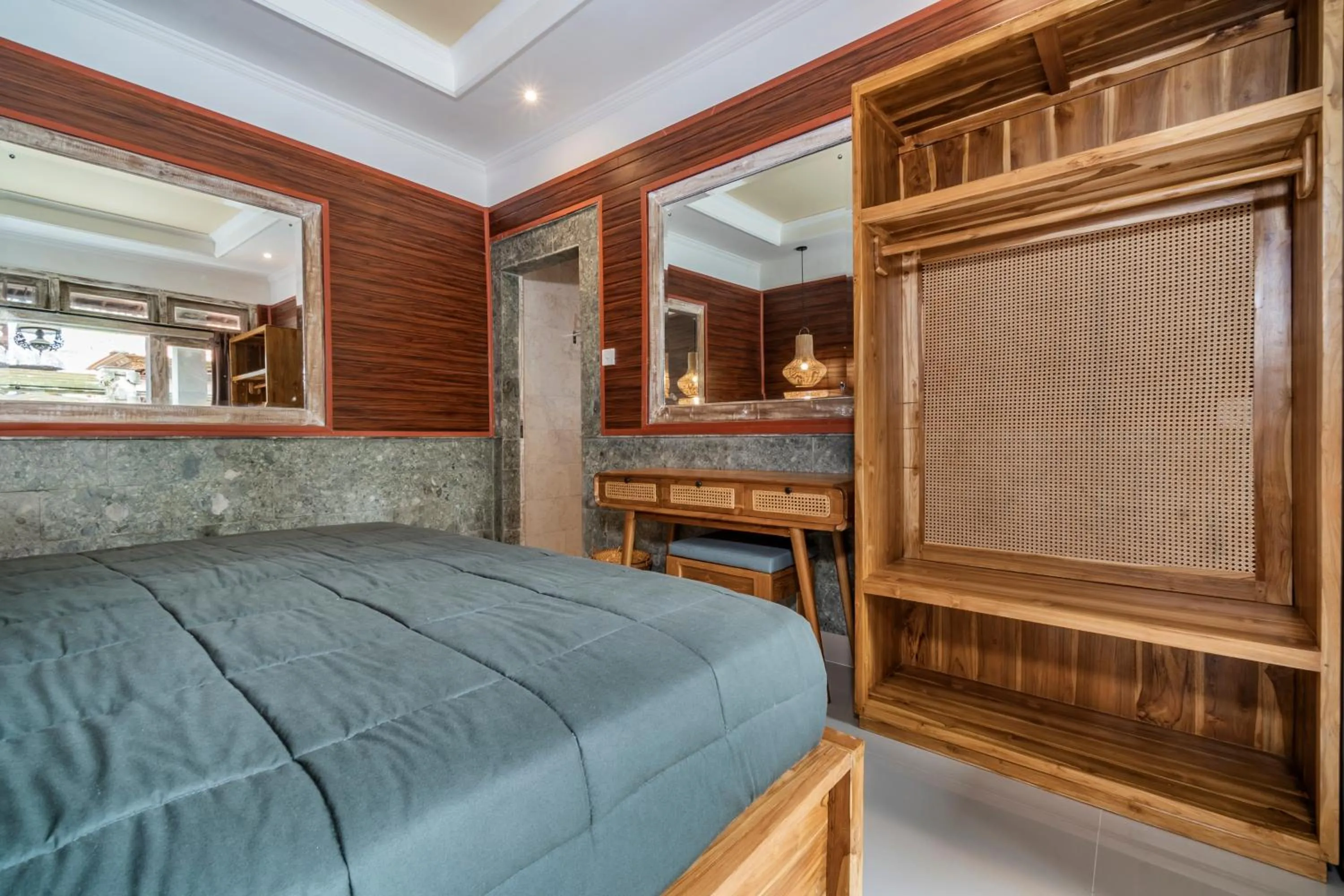 Bed in Tama Homestay