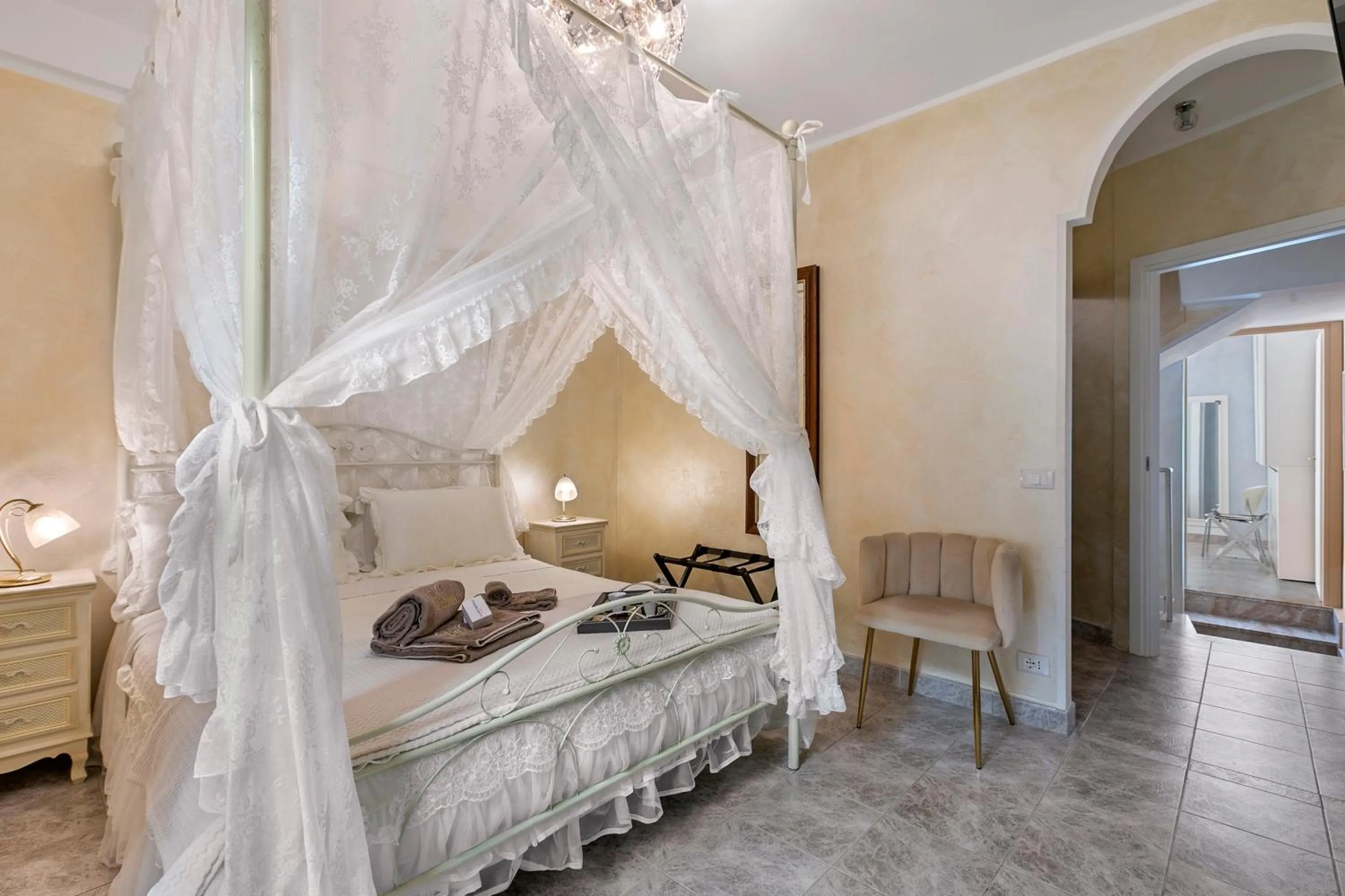 Bedroom, Bed in B&B Da Giueli Rooms On The Seafront