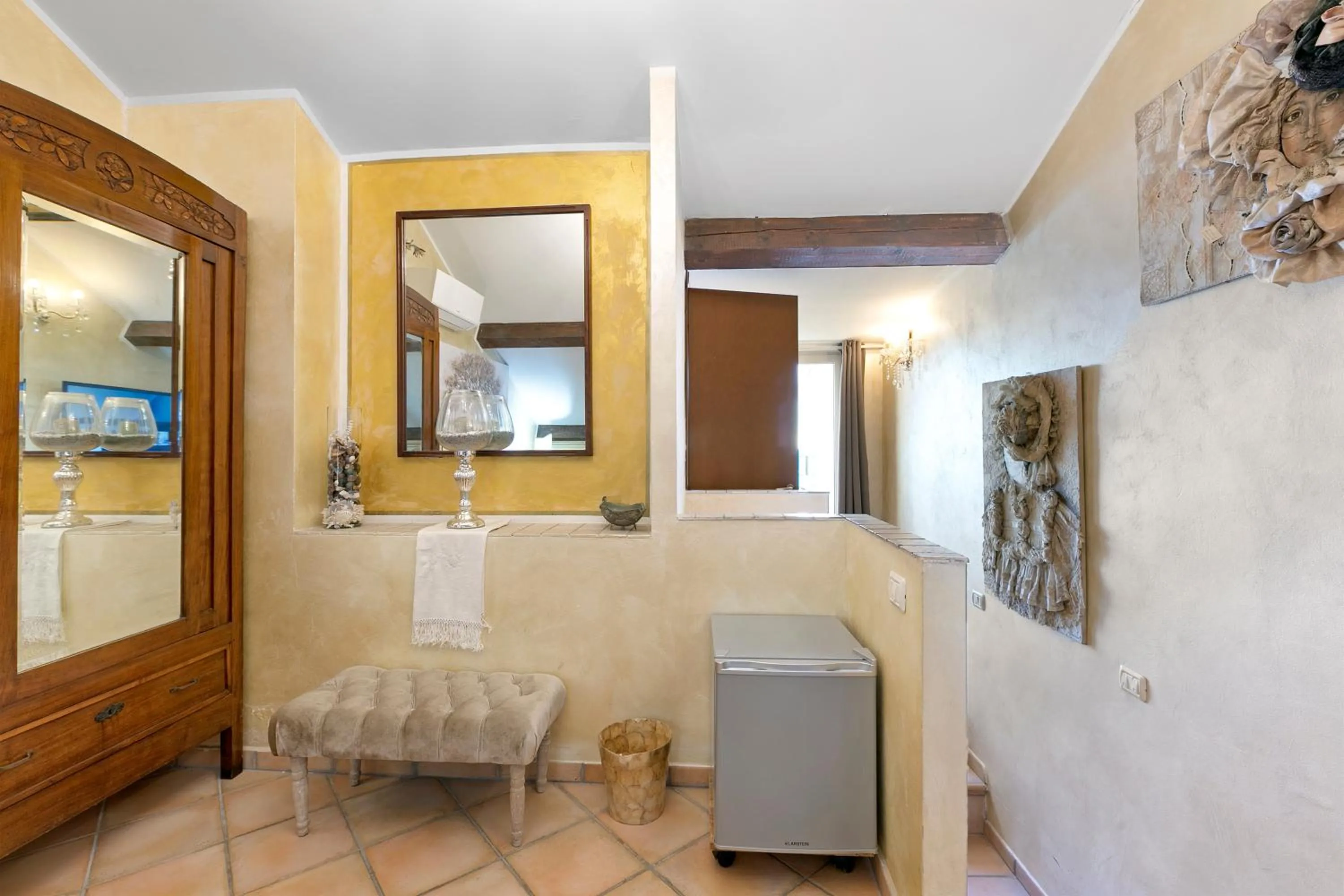 Area and facilities in B&B Da Giueli Rooms On The Seafront