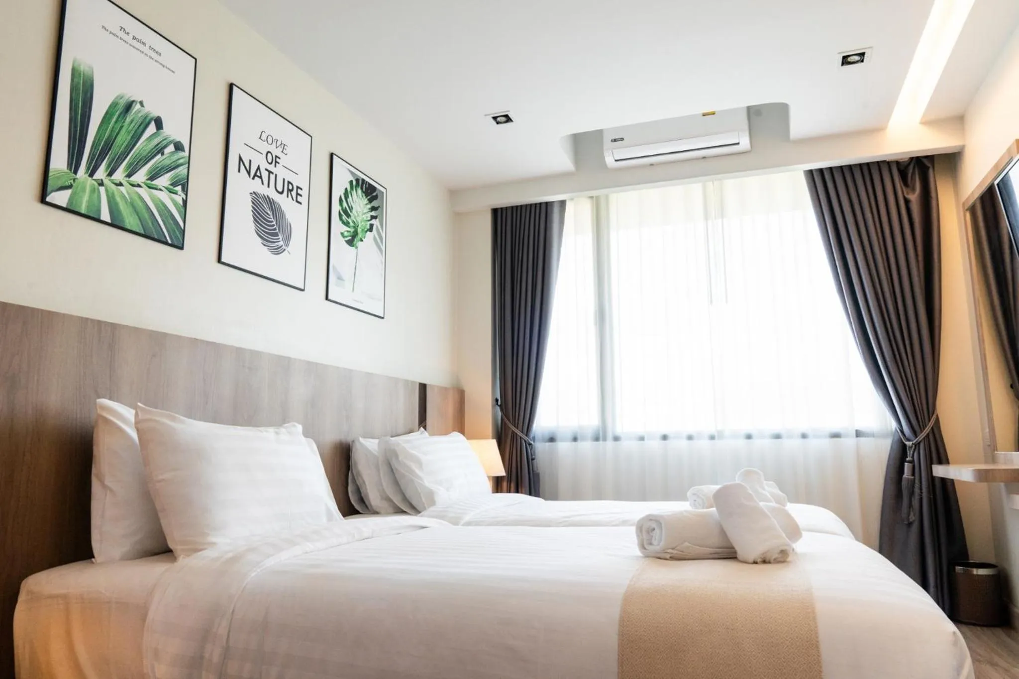 Bed in indigo Hotel Hatyai