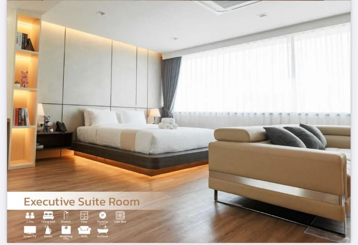 Bed in indigo Hotel Hatyai