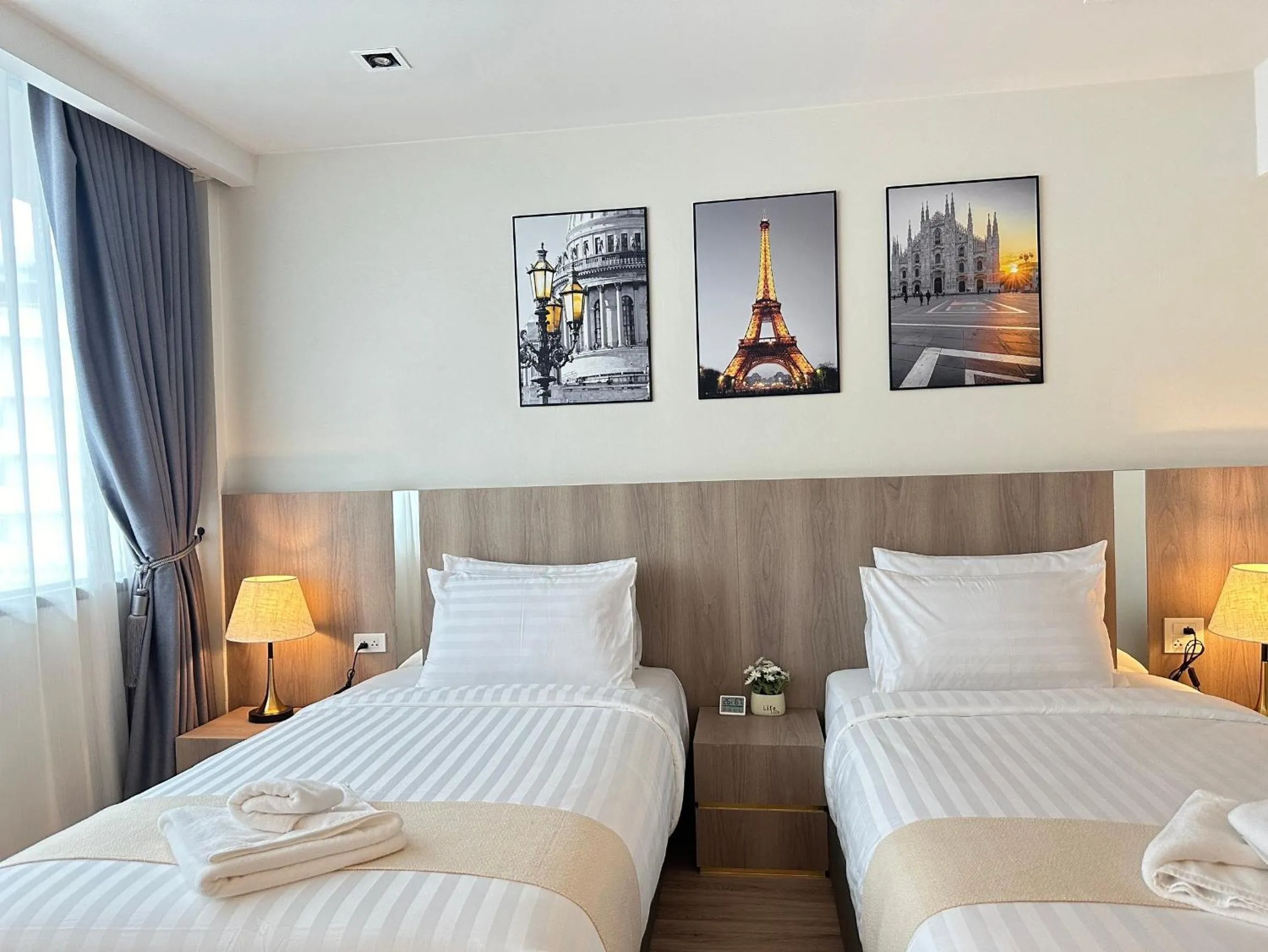 Bed in indigo Hotel Hatyai